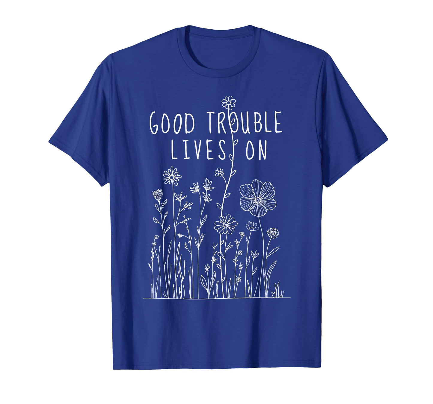 Good Necessary Trouble Subtle Everyday Feminine Protest T-Shirt