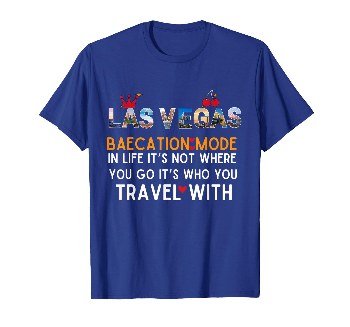 Las Vegas Baecation Mode Couples 2025 Matching Honeymoon T-Shirt