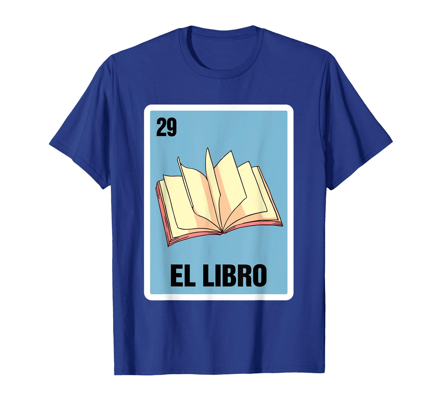 Spanish Mexicana Reading Book El Libro Mexican Bingo Card T-Shirt