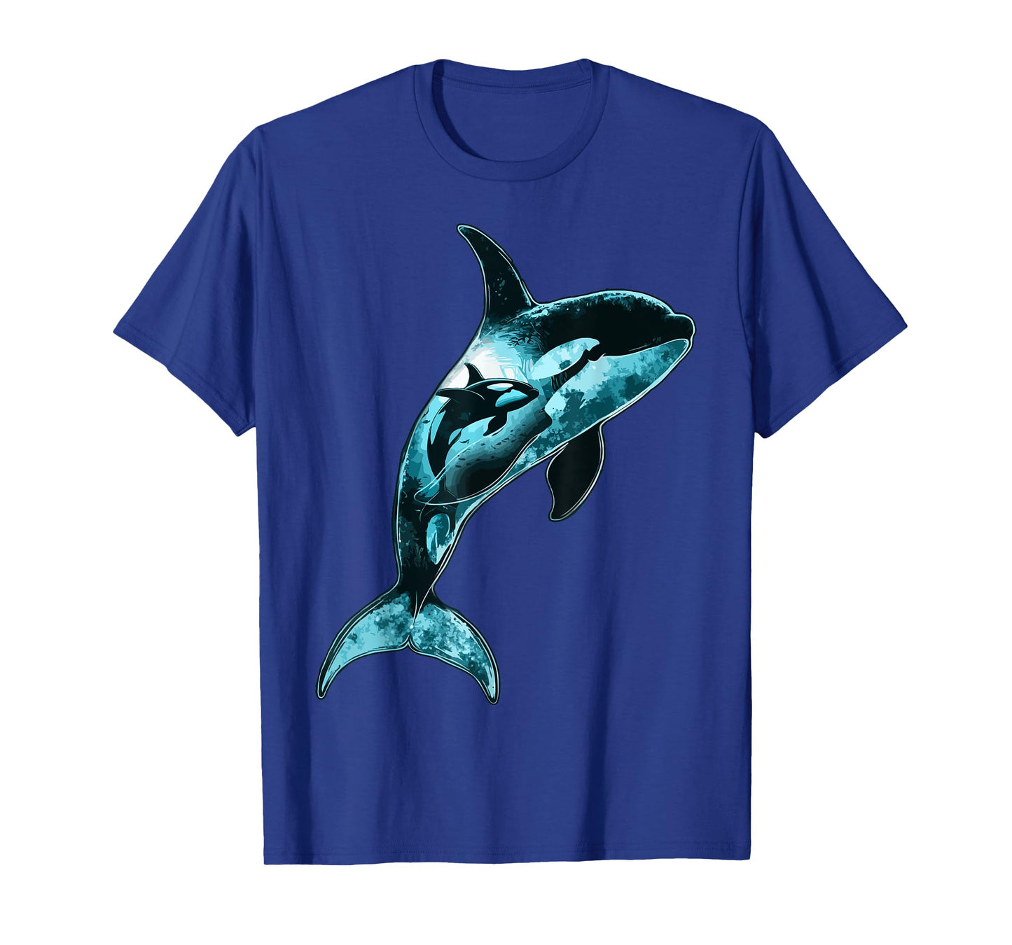 Orca Lovers Art Design Beautiful Killer Whale T-Shirt