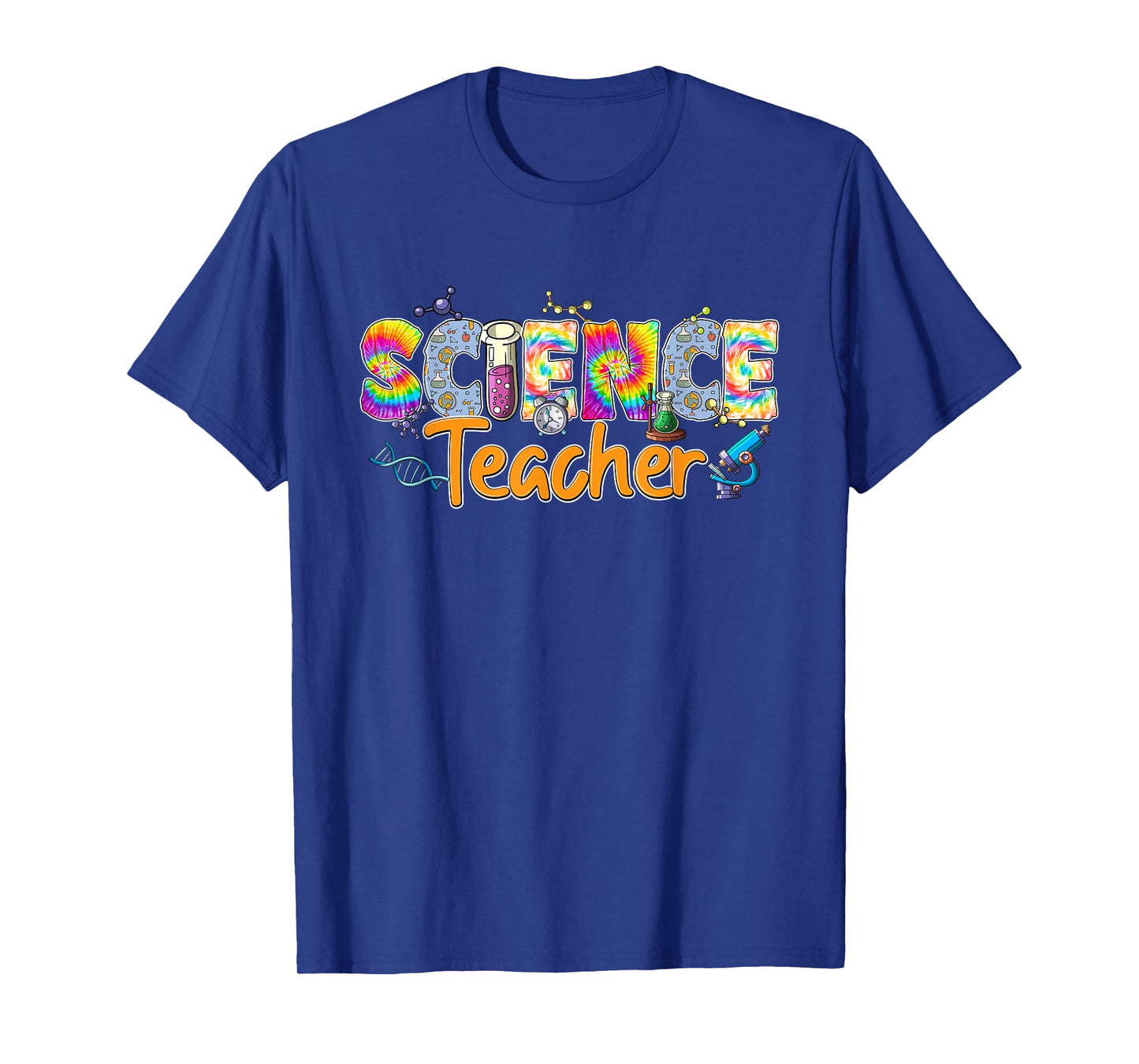 Science Teacher Tie Dye Back To School Teaching Men Women T-Shirt