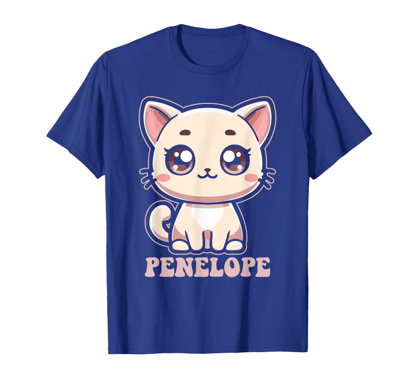 Penelope Cute Kitty Cat Design for Girls Name Penelope T-Shirt