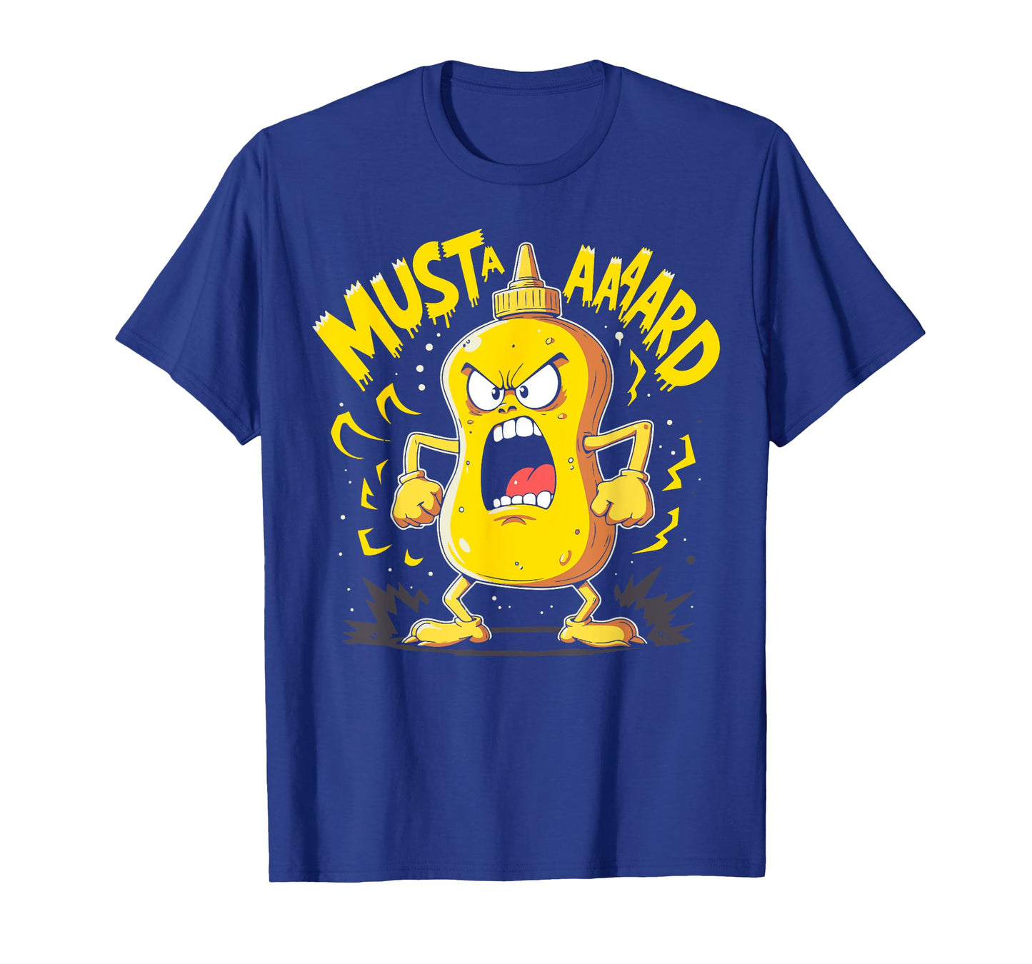 Mustard Bottle Scream – Funny Condiment Rap Humor T-Shirt