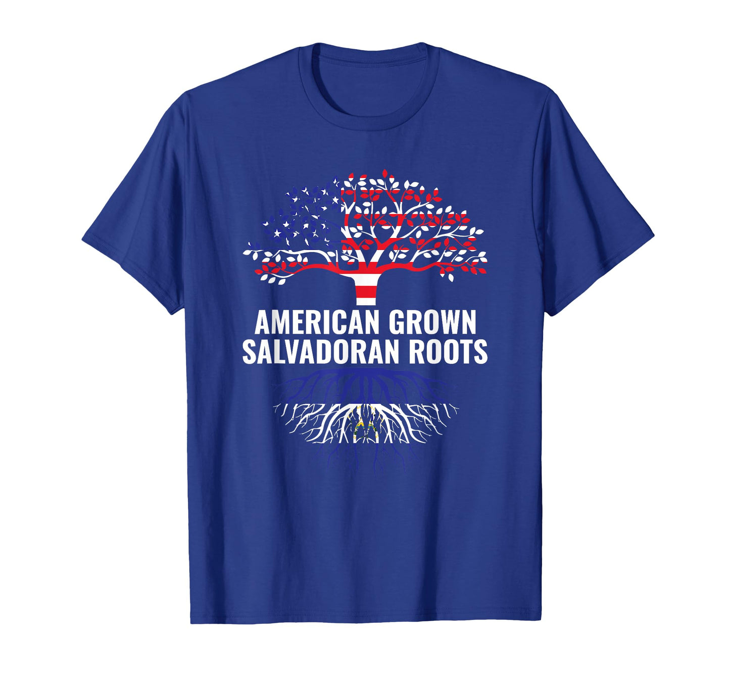 American Grown Salvadoran Roots El Salvador Salvadorian T-Shirt