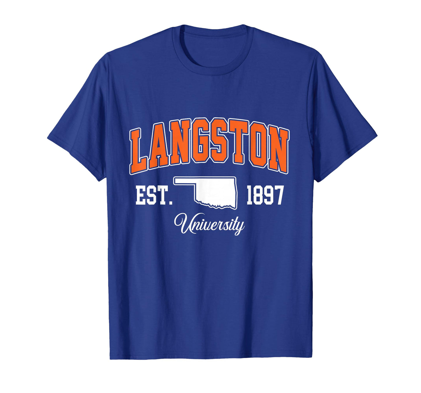 Langston Vintage Arch Athletic Sports Tee for Men Women T-Shirt