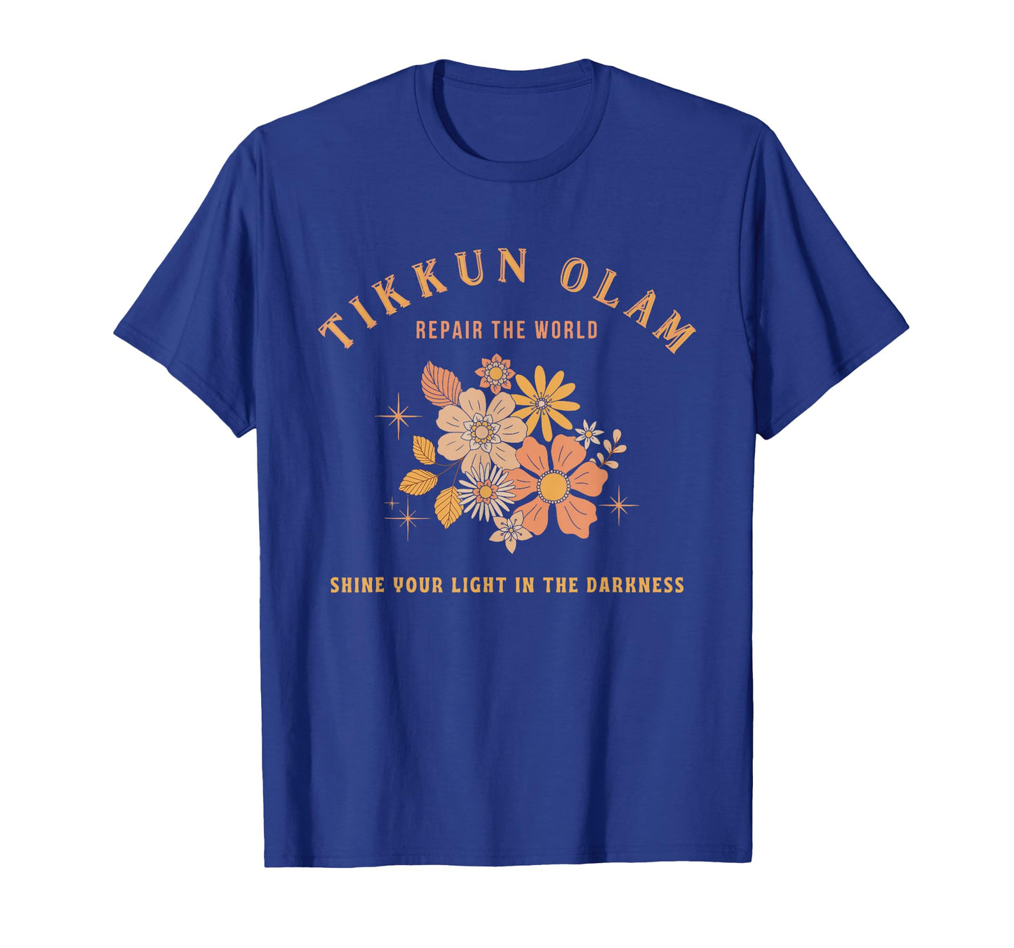 Tikkun Olam Hebrew Fix the World Shalom T-Shirt