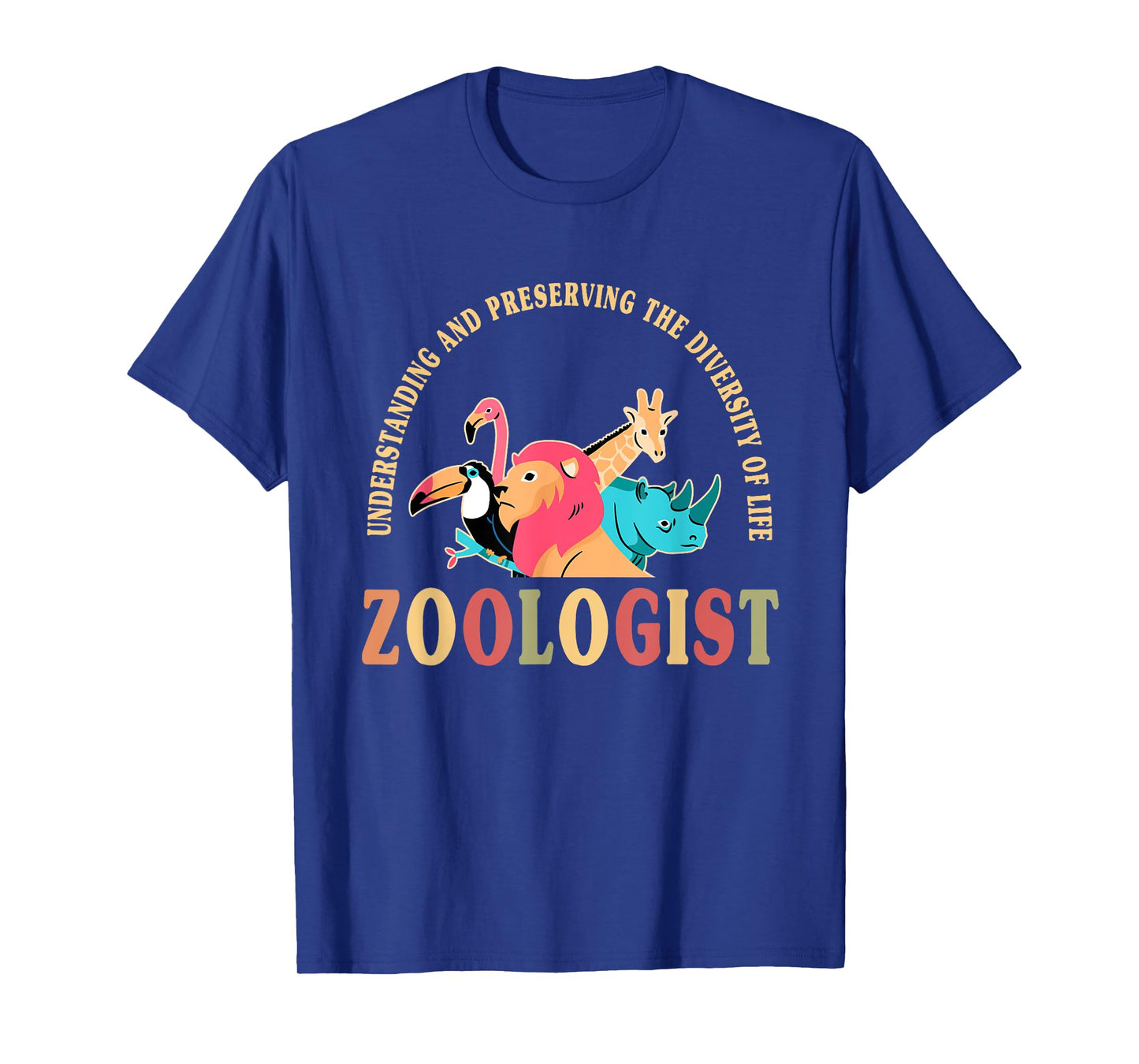 Cute Zoologist Motto Apparel Wildlife Conservation Lover T-Shirt