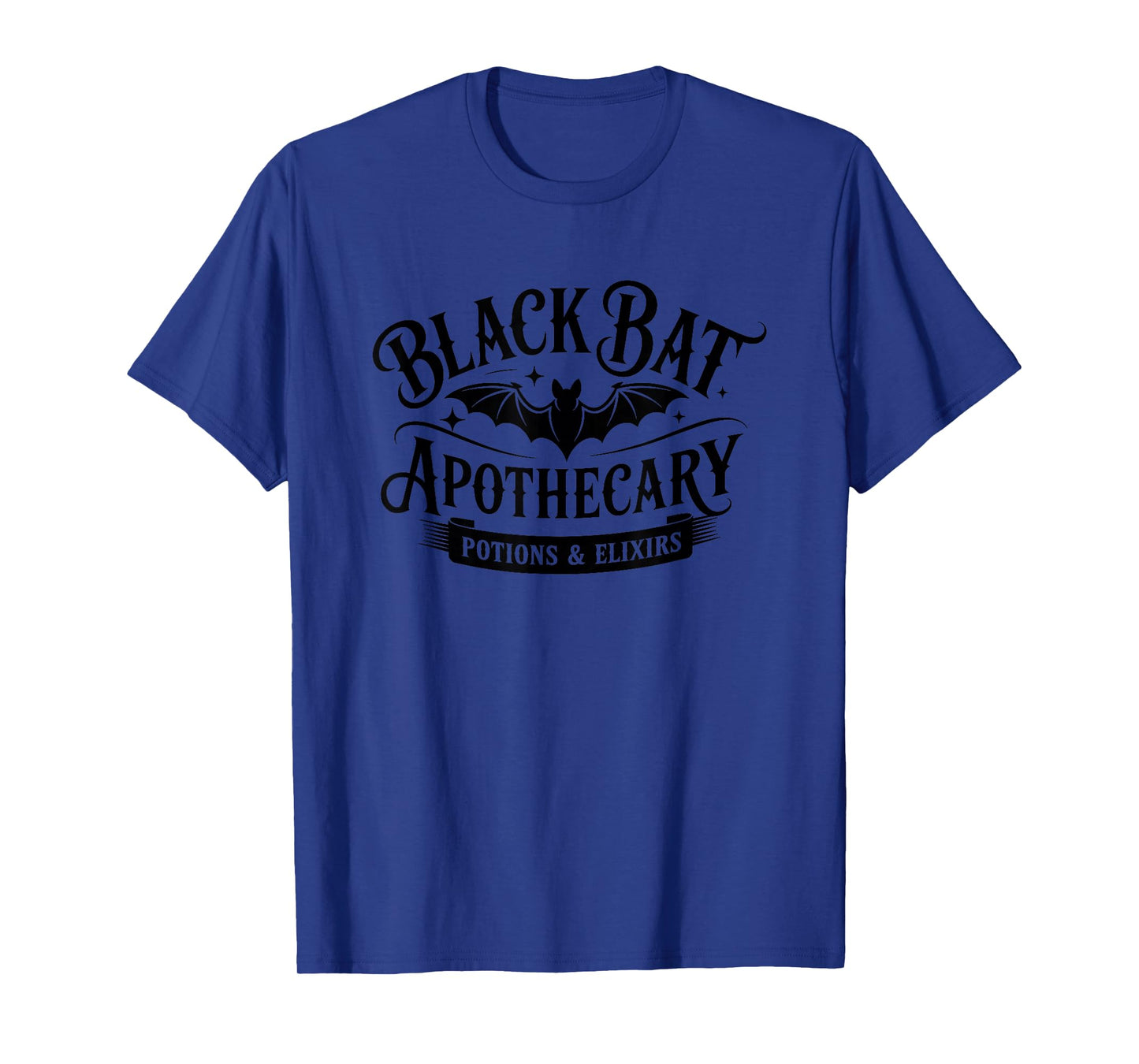 Black Bat Apothecary Potions Elixirs T-Shirt