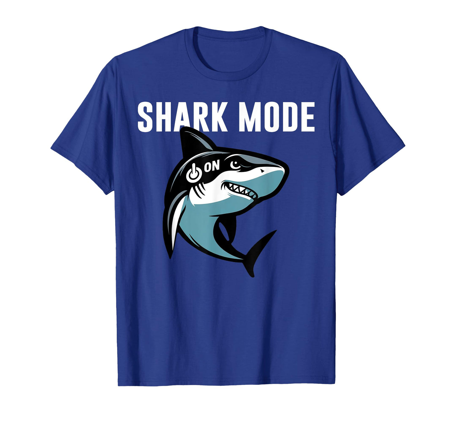 Cool Shark Shark Mode On Beach Funny Shark T-Shirt