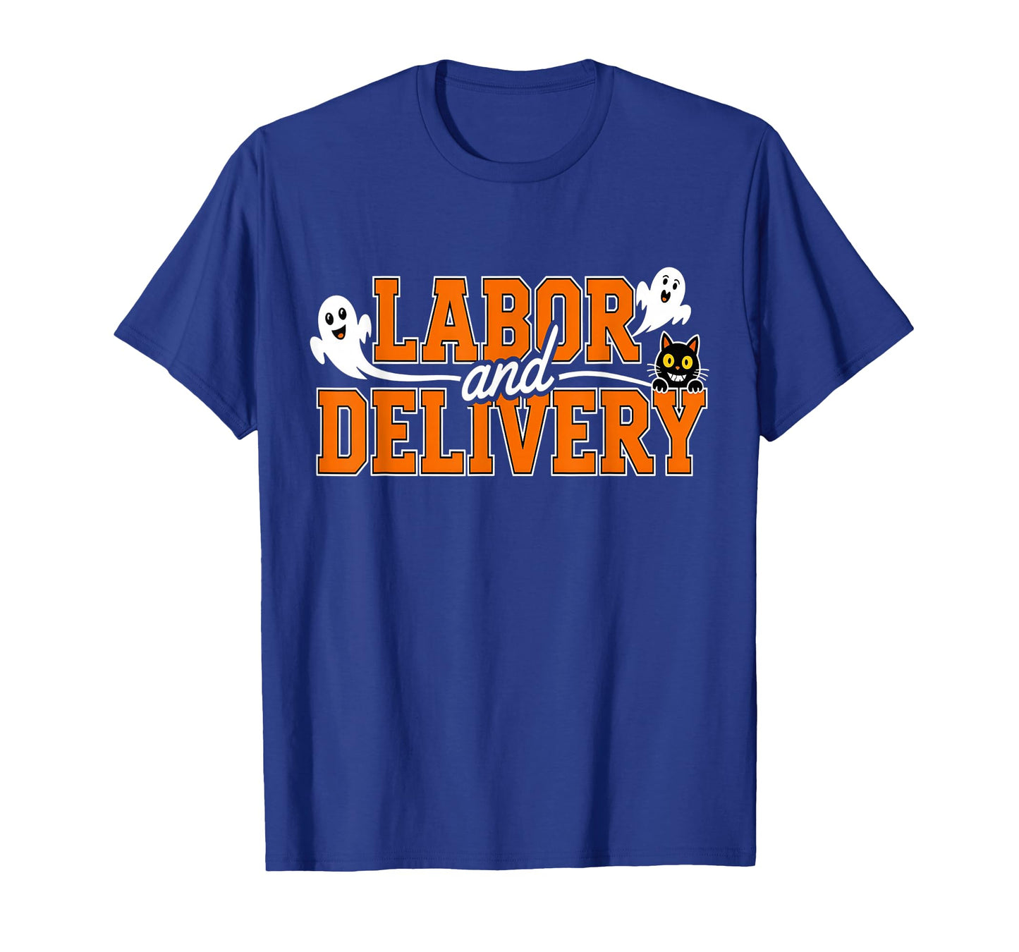 Spooky LD Nurse Shirt Labor and Delivery Squad Halloween T-Shirt