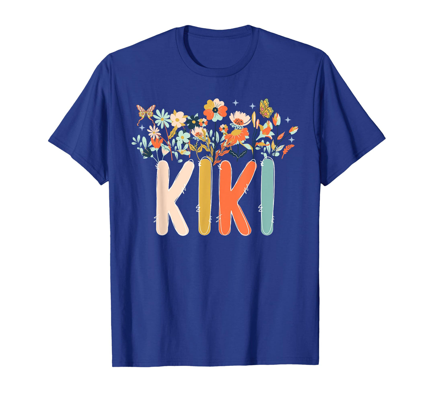 Kiki Flowers Kiki Grandmother Kiki Grandma Appreciation T-Shirt