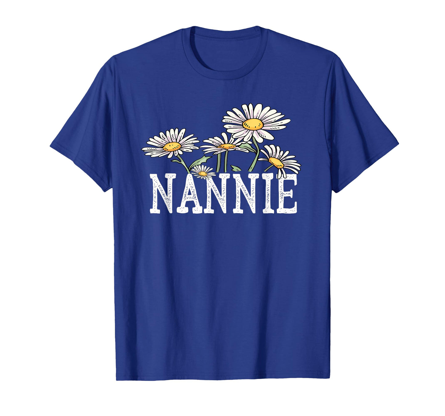 Nannie Floral Chamomile Design Mother's Day Gifts Nannie T-Shirt