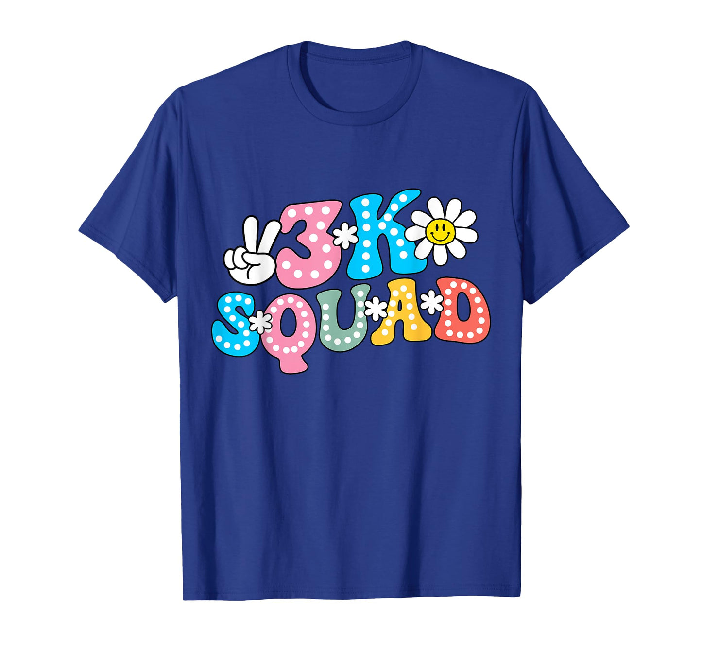 3K Squad Teacher Kid Funny Back to School T-Shirt