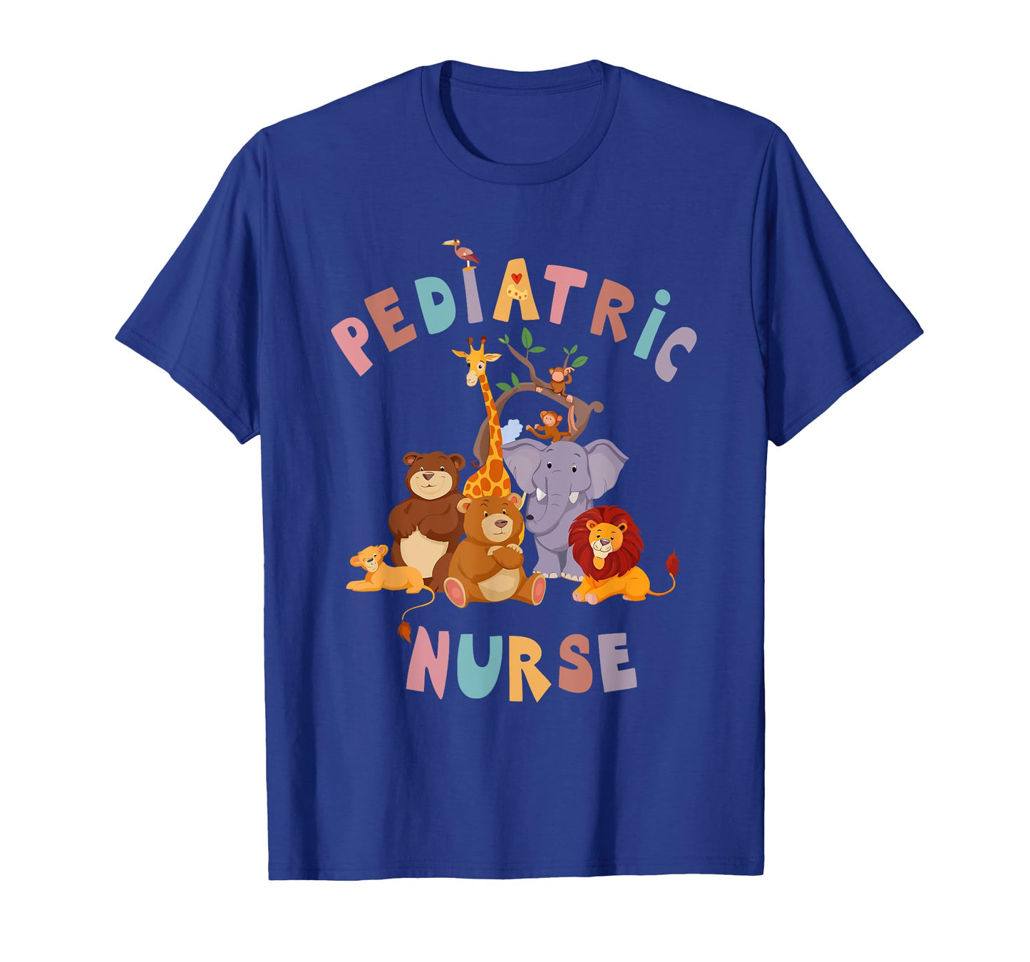 Pediatric Nurse PEDS Nursing Appreciation Pediatric Animal T-Shirt