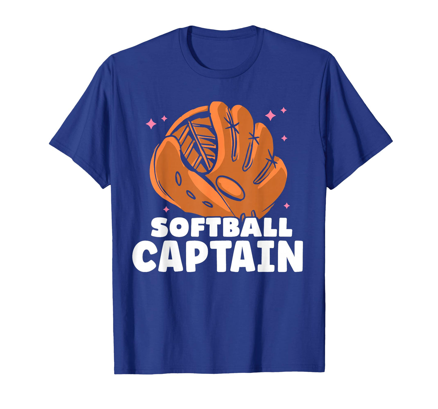 Softball Captain Cute Softballer Player Match Softball T-Shirt