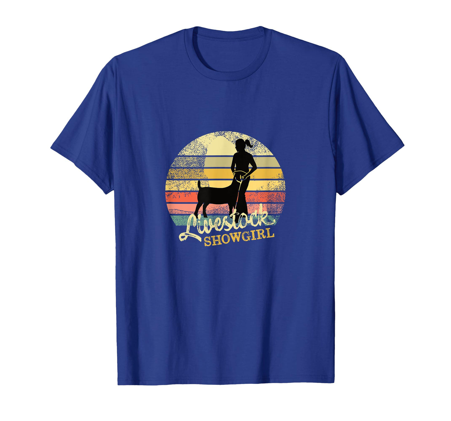 Livestock Showgirl - Fun Showing Goats At The Fair T-Shirt