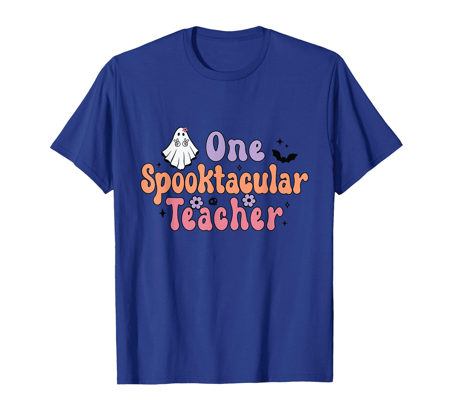 Halloween One Spooktacular Teacher Men Women T-Shirt