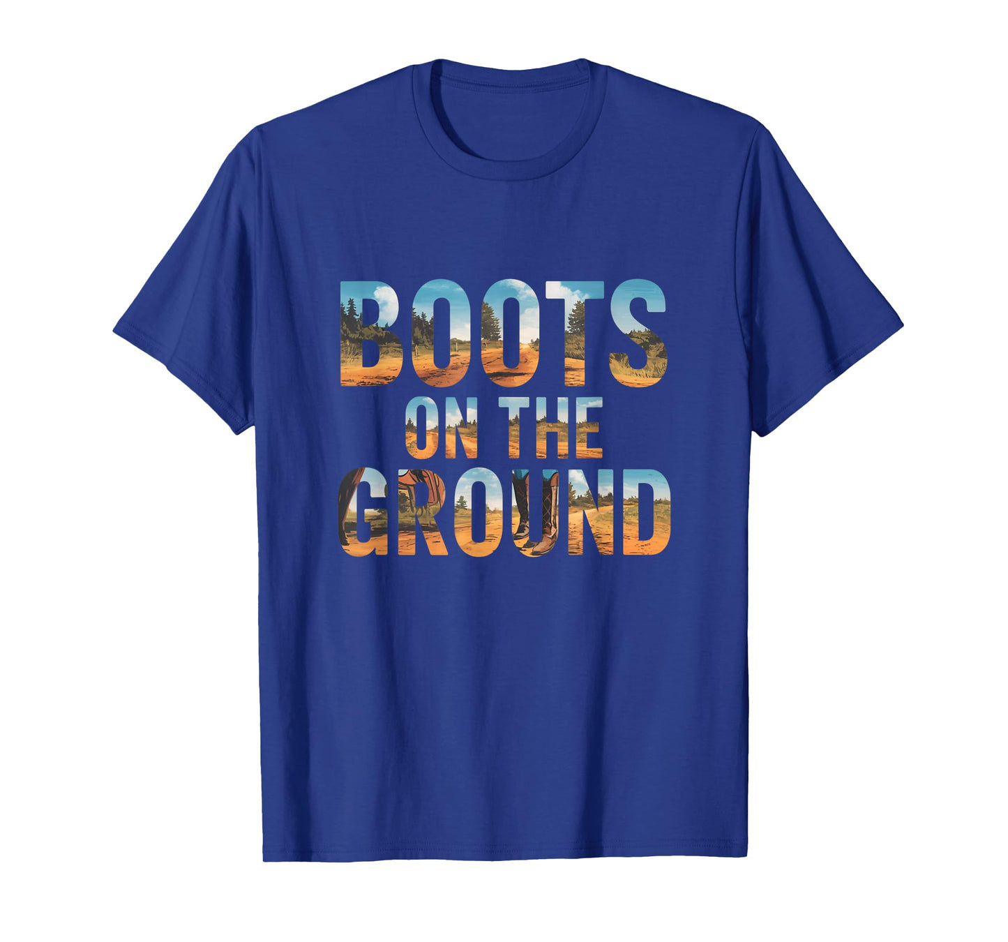 Boots On Da Ground Western Linedance T-Shirt