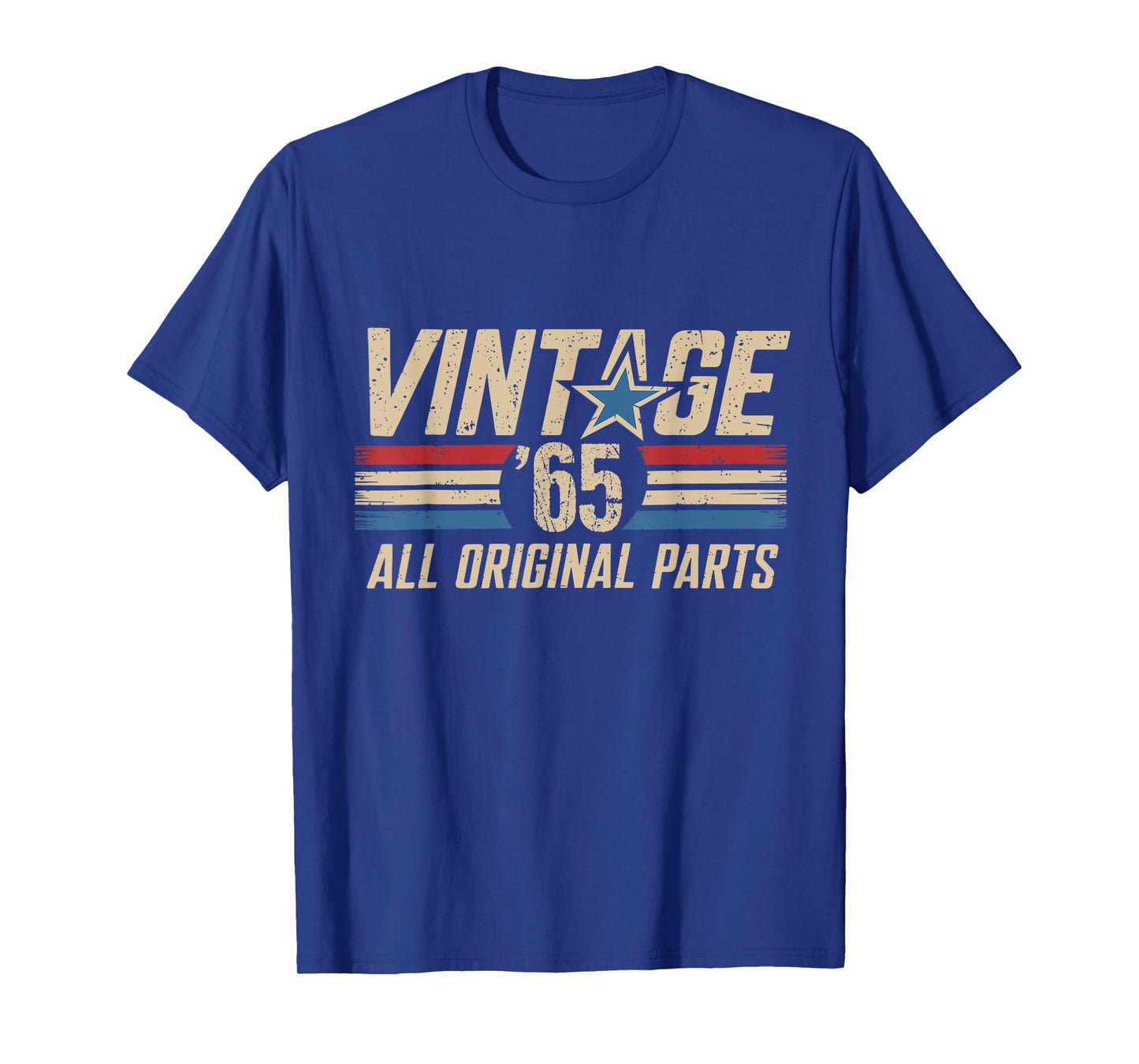 Retro Vintage 1965 All Original Parts 60th Birthday For Men T-Shirt