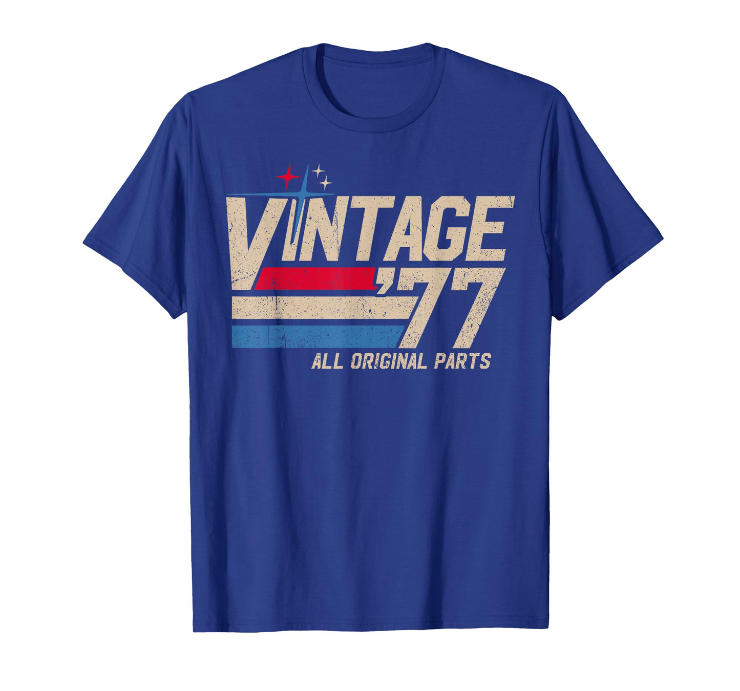 Vintage '77 Retro 48th Birthday for Men Dad USA Since 1977 T-Shirt