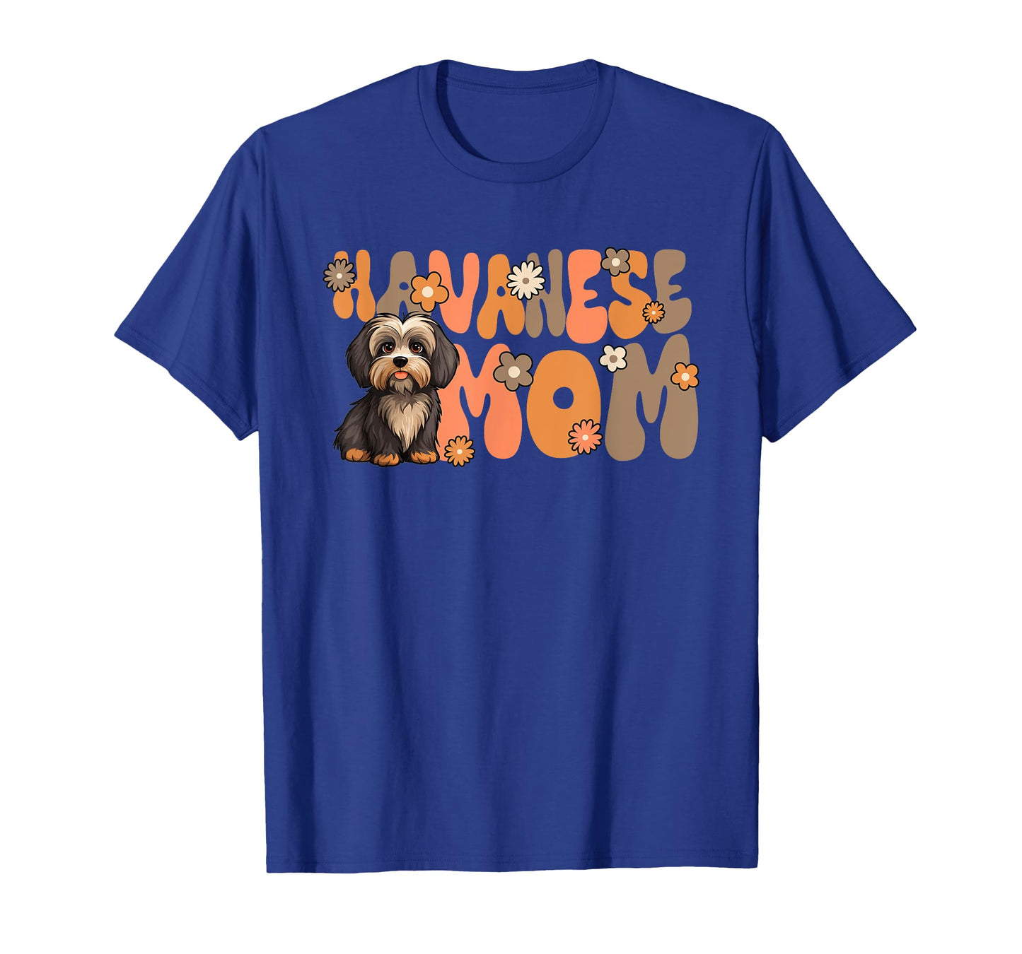 Havanese Groovy World's Best Havanese Mom T-Shirt