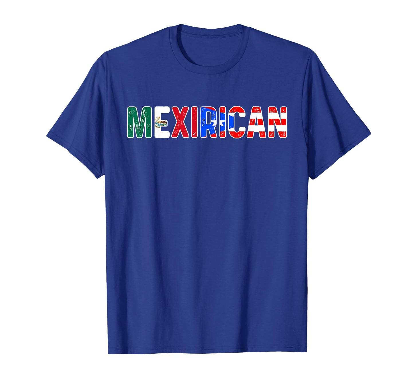Mexirican Mexican Puerto Rican Flags T-Shirt