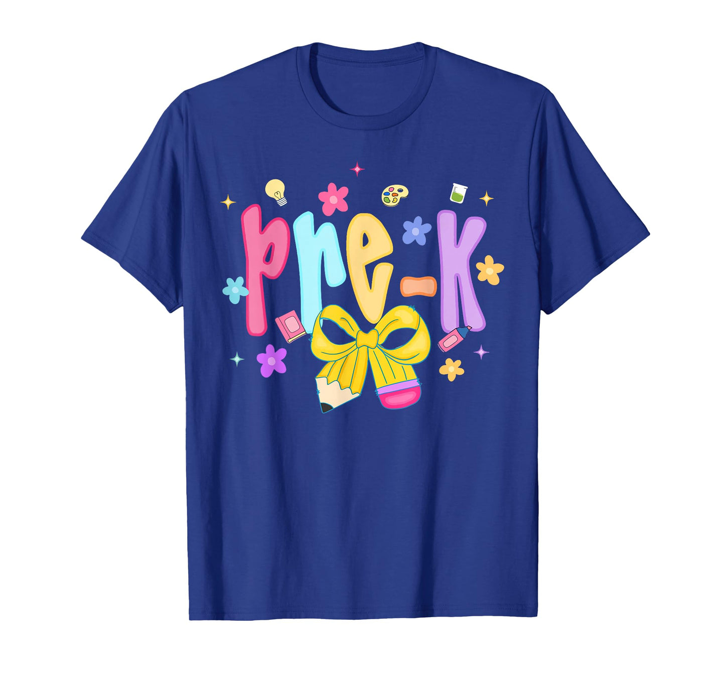 Pre-K Back to School Preschool Teacher Girl Kids T-Shirt