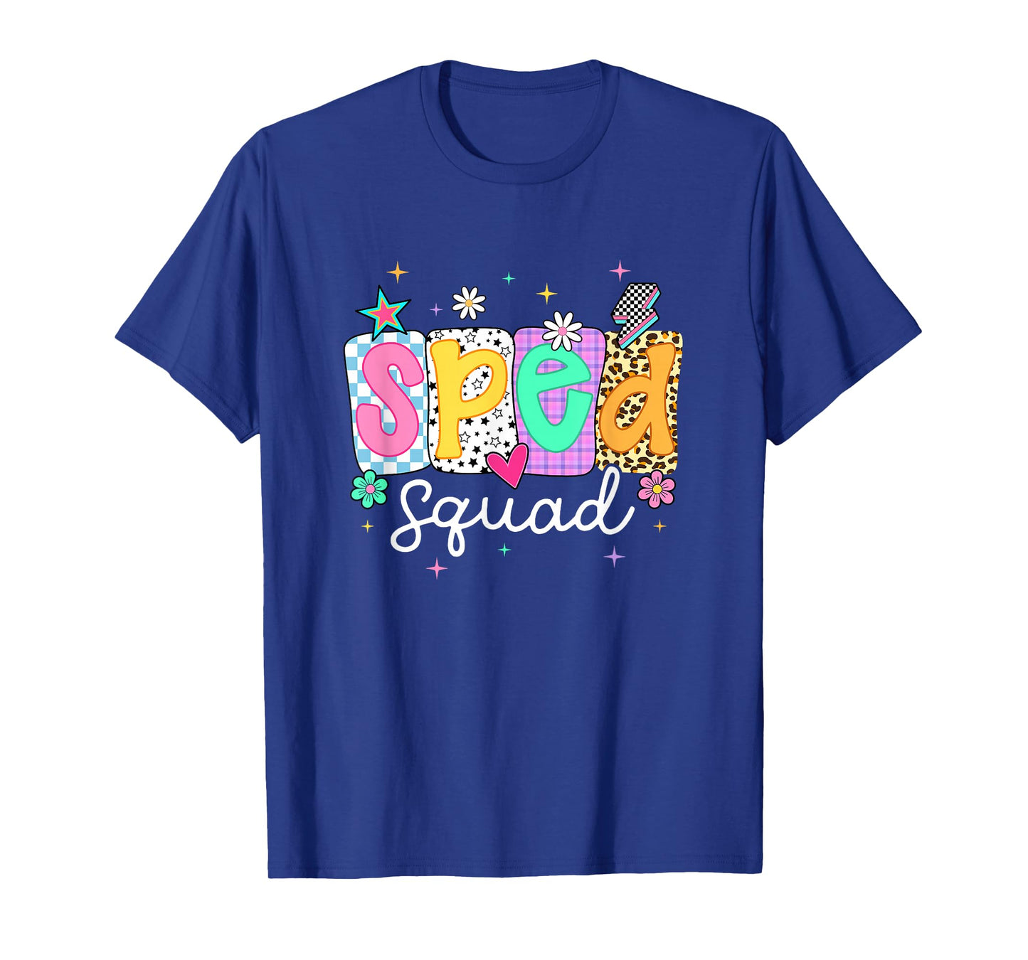 Sped Teacher Squad Floral Special Education Back to School T-Shirt