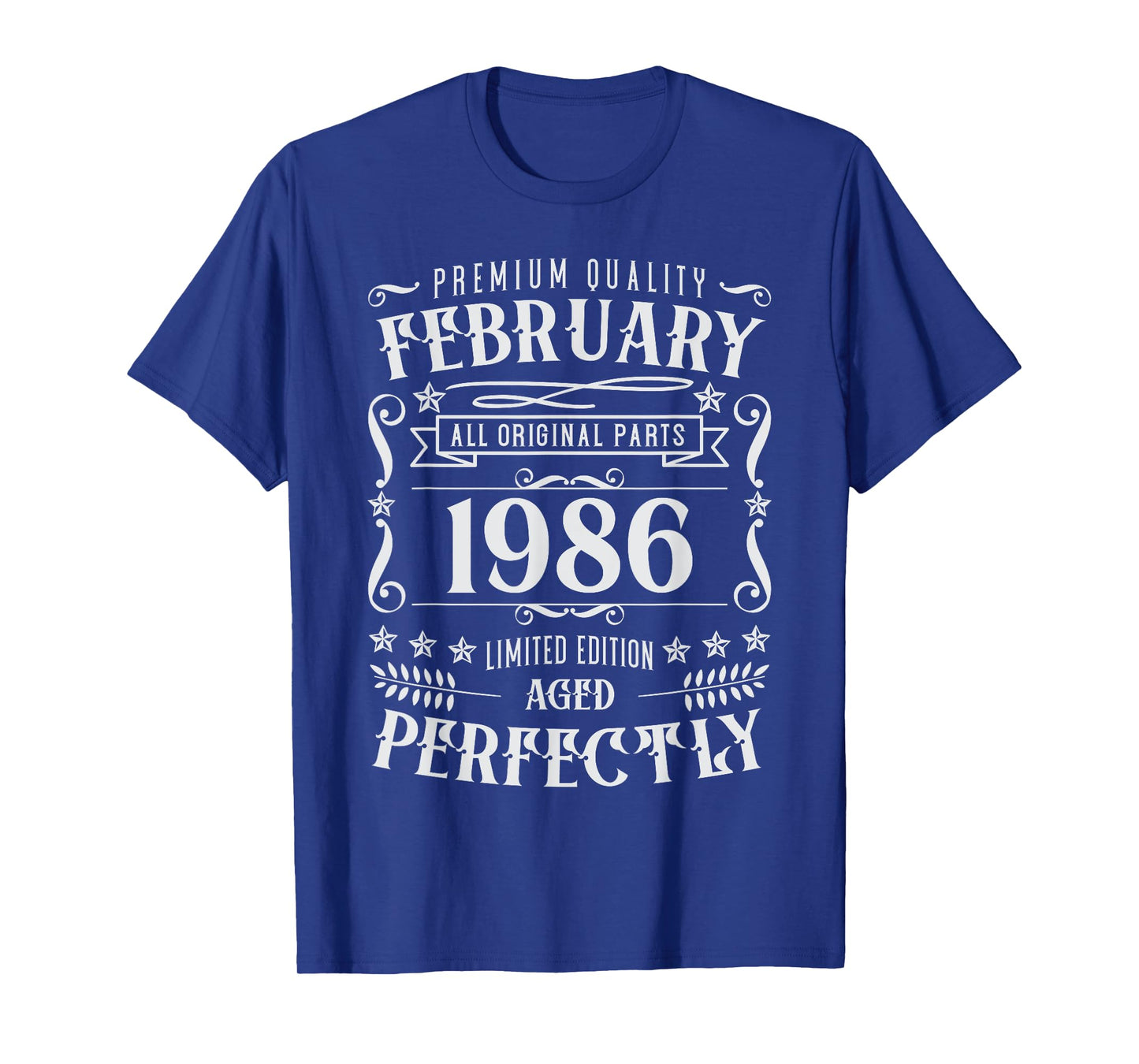 39th Birthday Legends Were Born In February 1986 T-Shirt