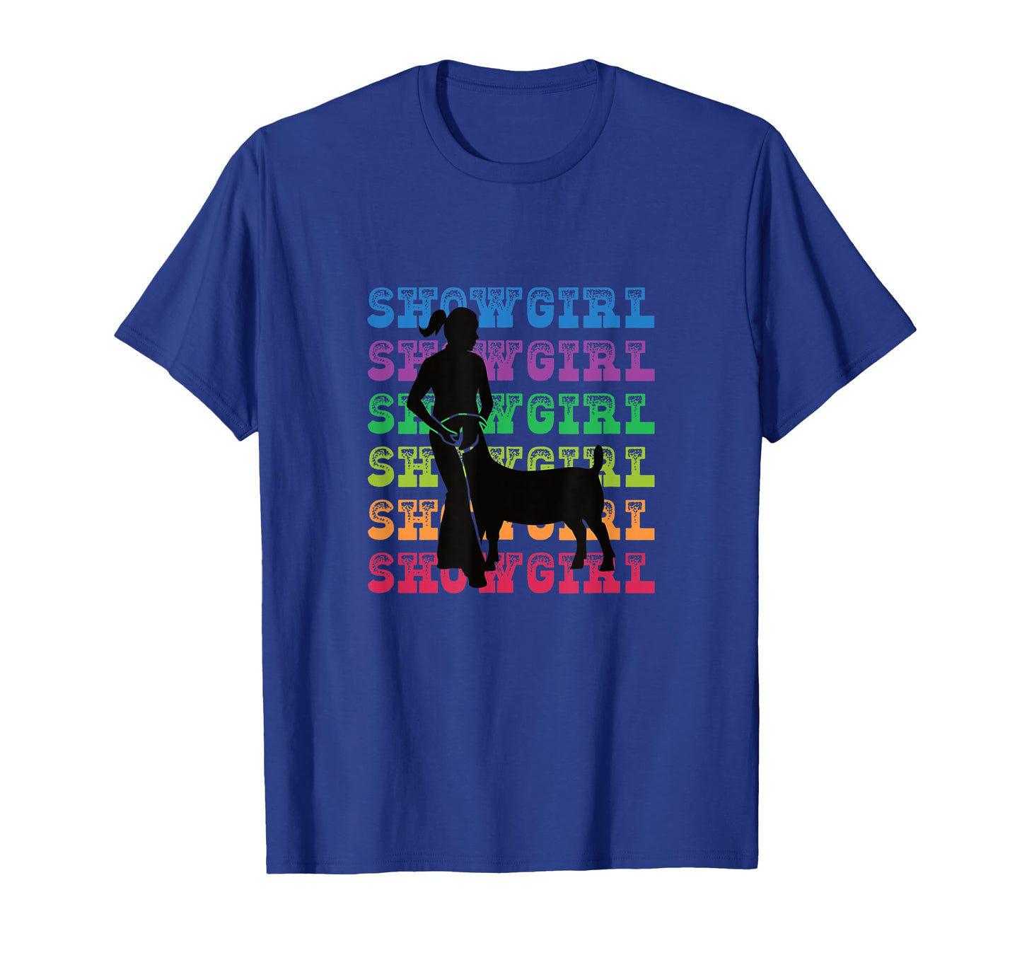 Show Girl - Fun Livestock Goat Showing T-Shirt