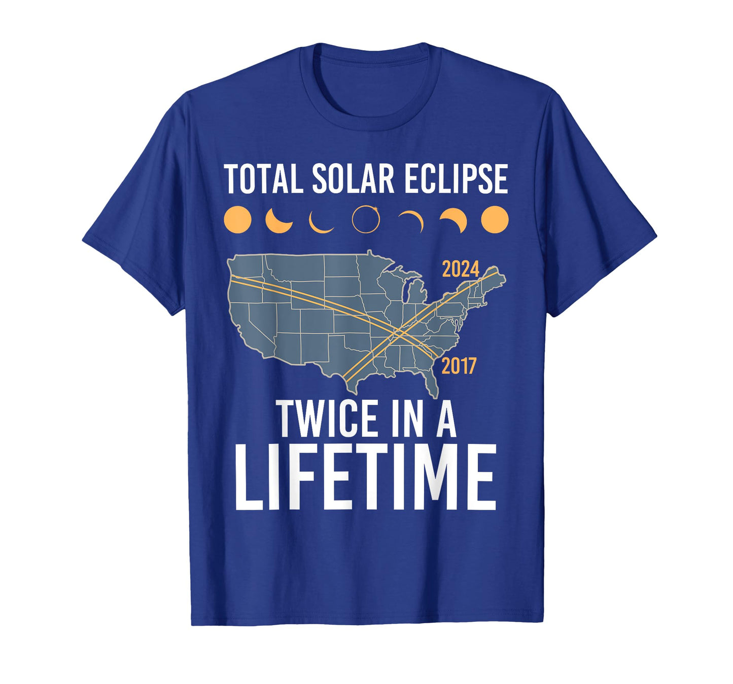 Twice In A Lifetime Solar Eclipse Shirt 2024 Total Eclipse T-Shirt