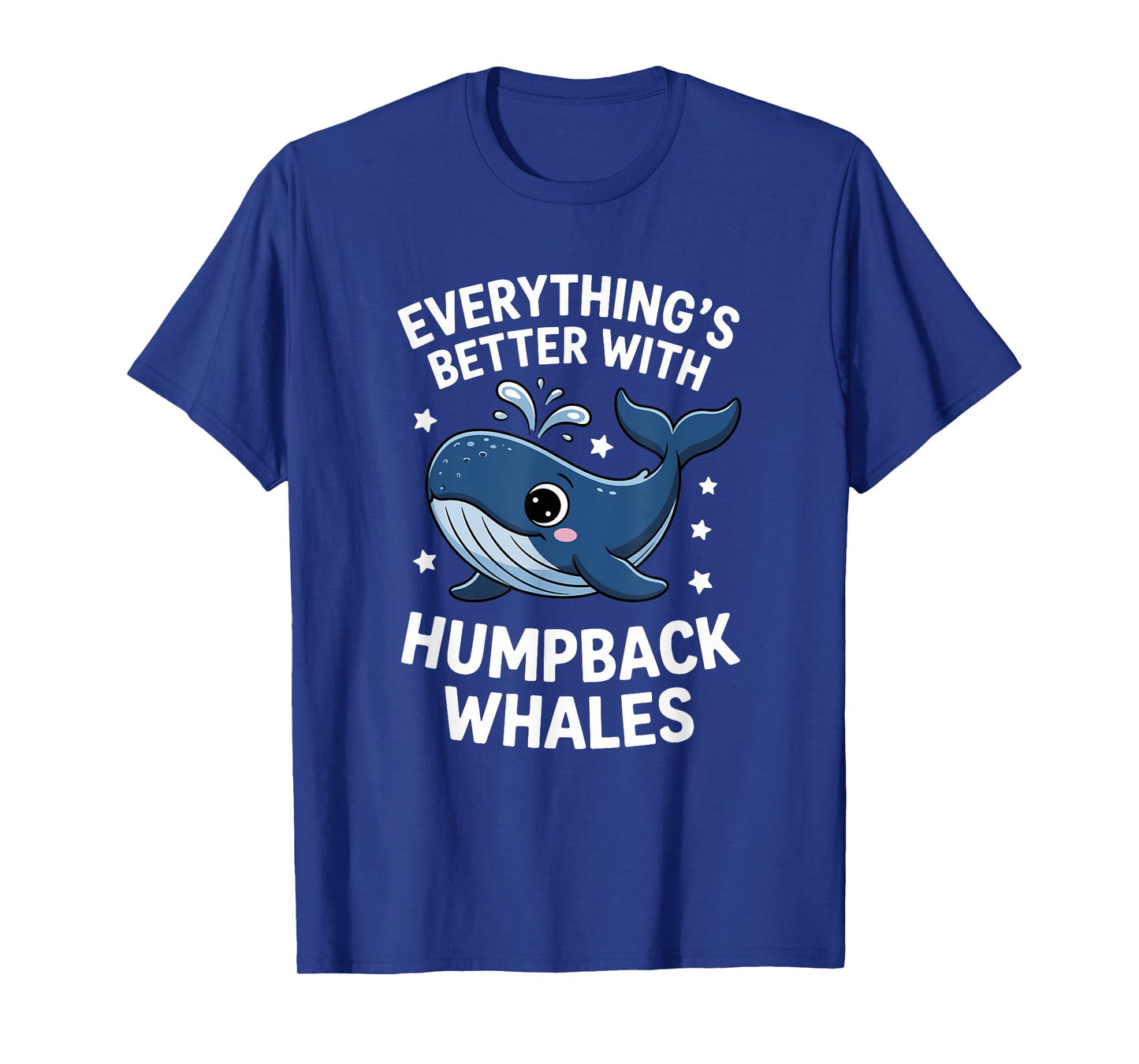 Cute Humpback Whale Lover Kids Boys Girls Humpback Whales T-Shirt