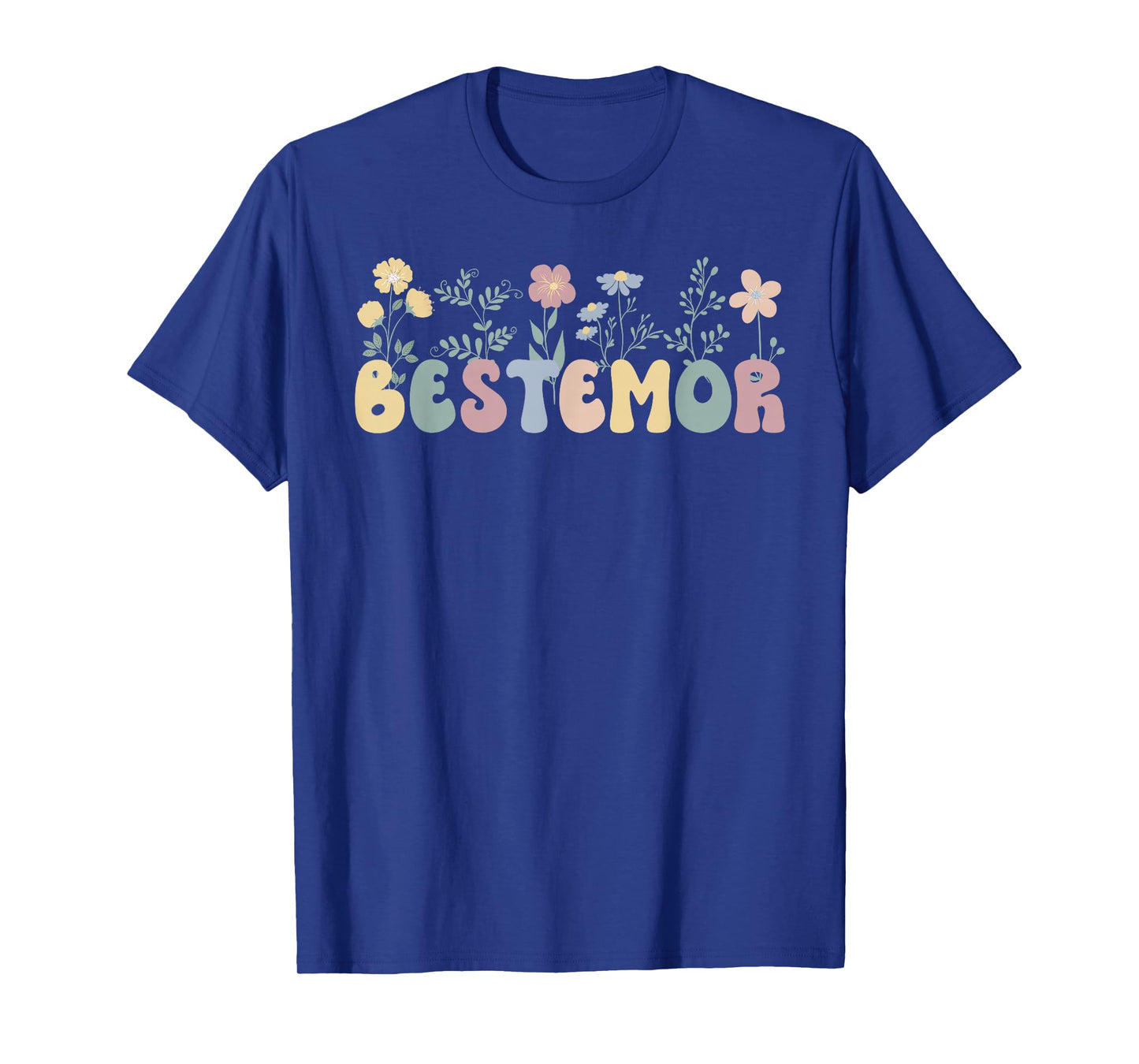 Bestemor Flowers Bestemor Grandmother Bestemor Grandma T-Shirt