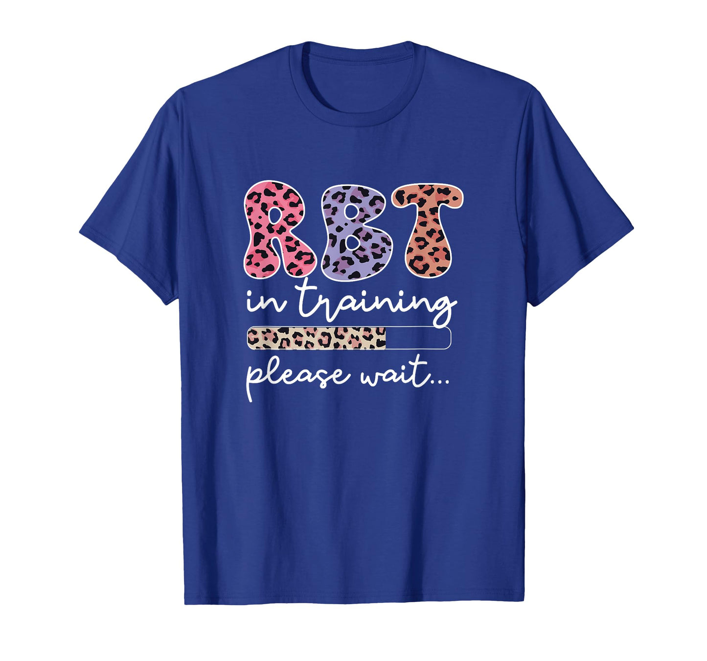 RBT in Training Registered Behavior Technician Leopard Print T-Shirt