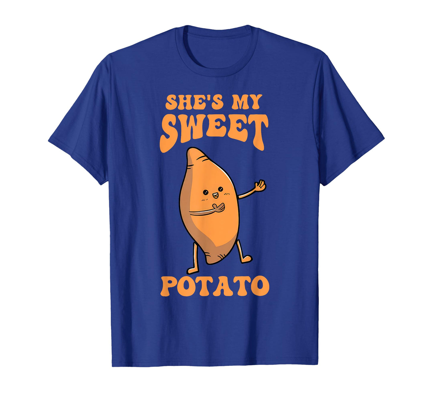 Thanksgiving Matching Couple She's My Sweet Potato I Yam T-Shirt