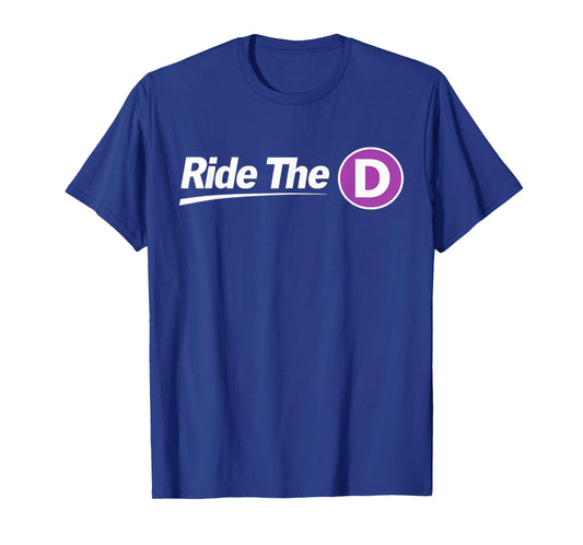 Metro Ride The D T-Shirt - T-Shirt | Royal