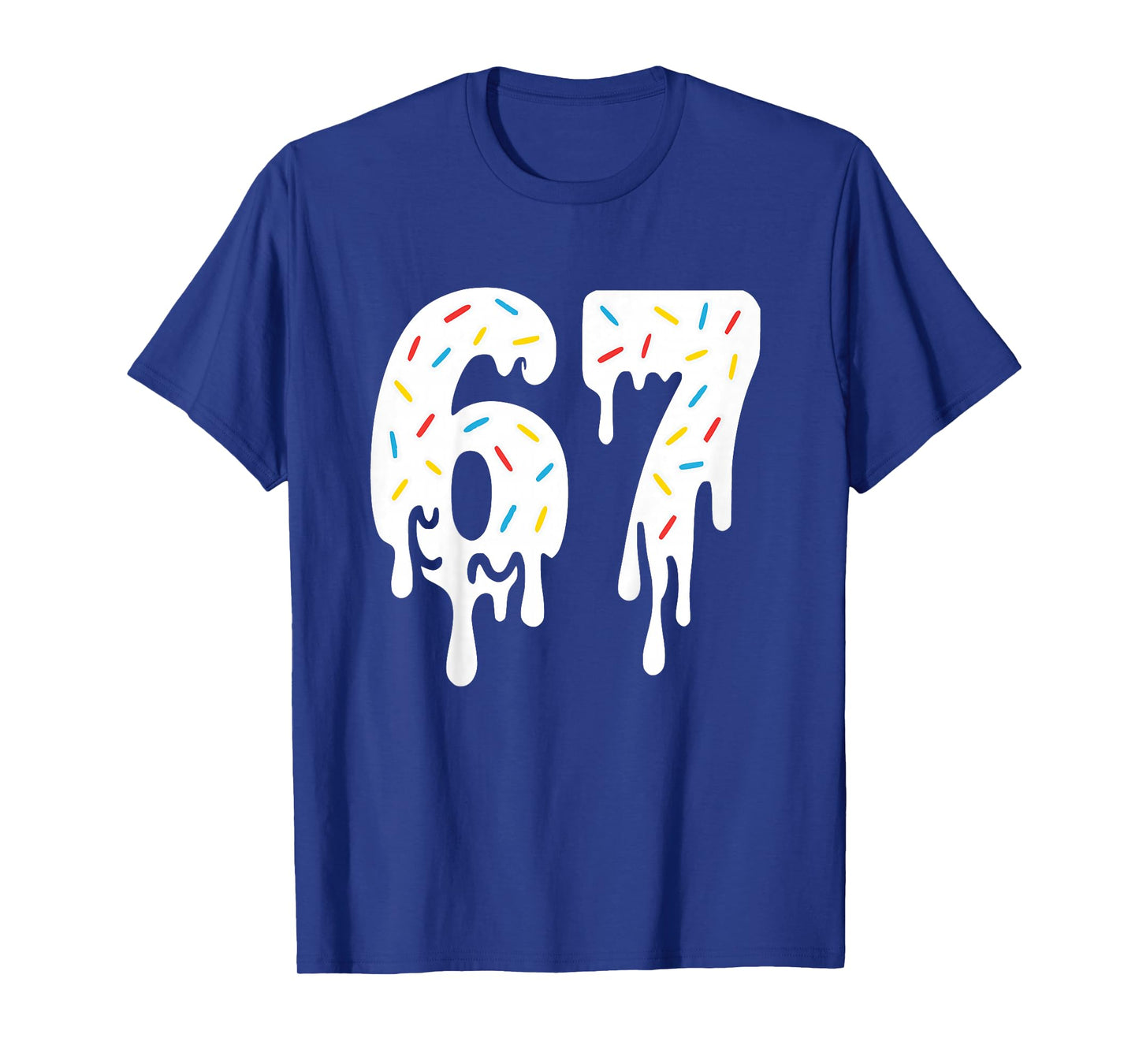 ICE Cream DRIP Six Seven Meme 67 Boys Girls Kids Teens Tee T-Shirt