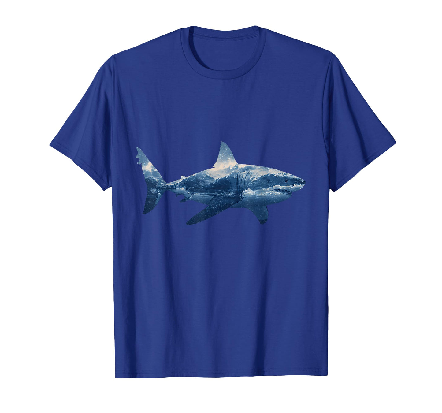 Shark Marine Biology Animal Artwork Sea Ocean Sharks Lover T-Shirt