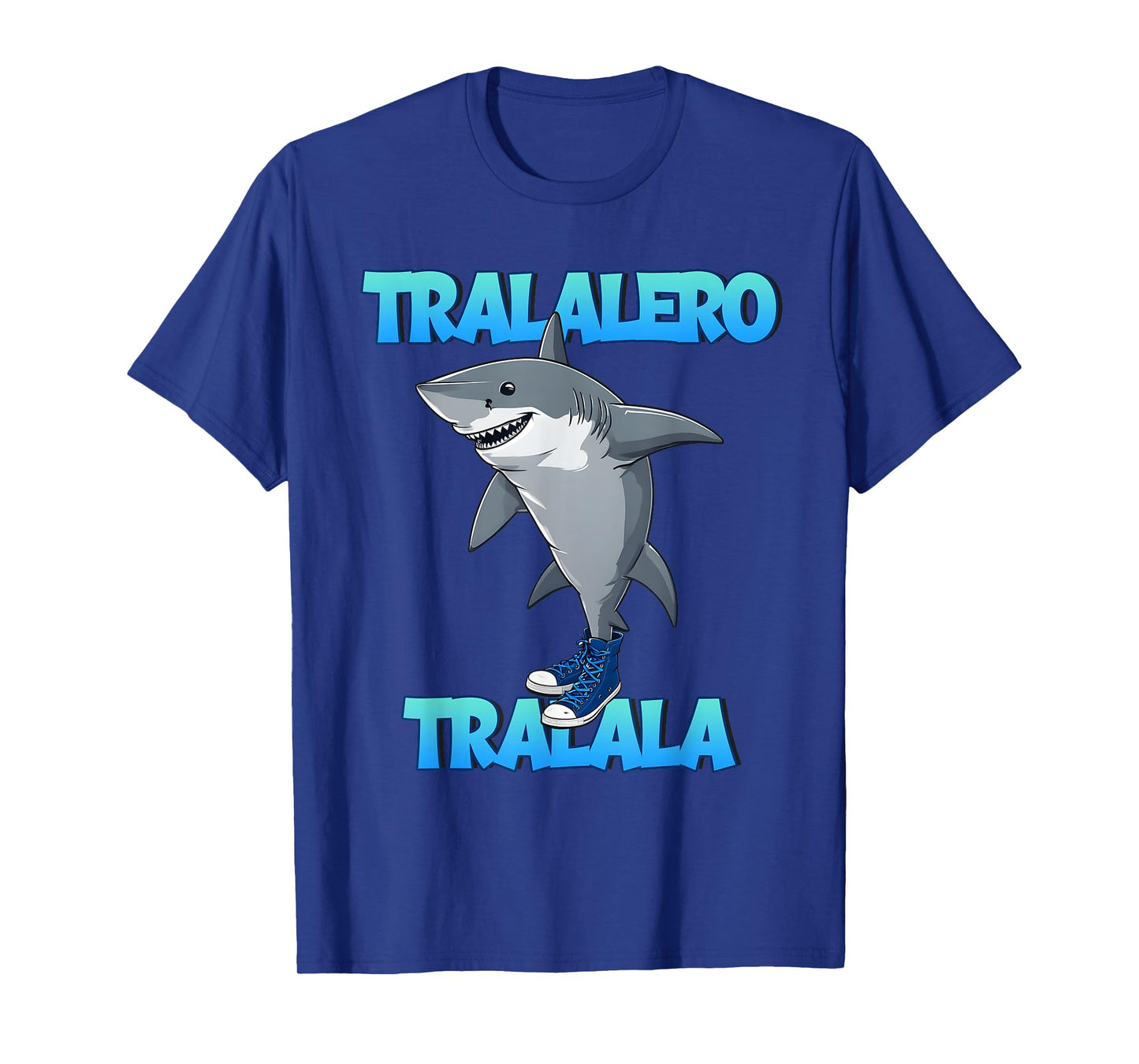 Tralalero Tralala Bootleg Funny Meme Shark Italian Brainrot T-Shirt