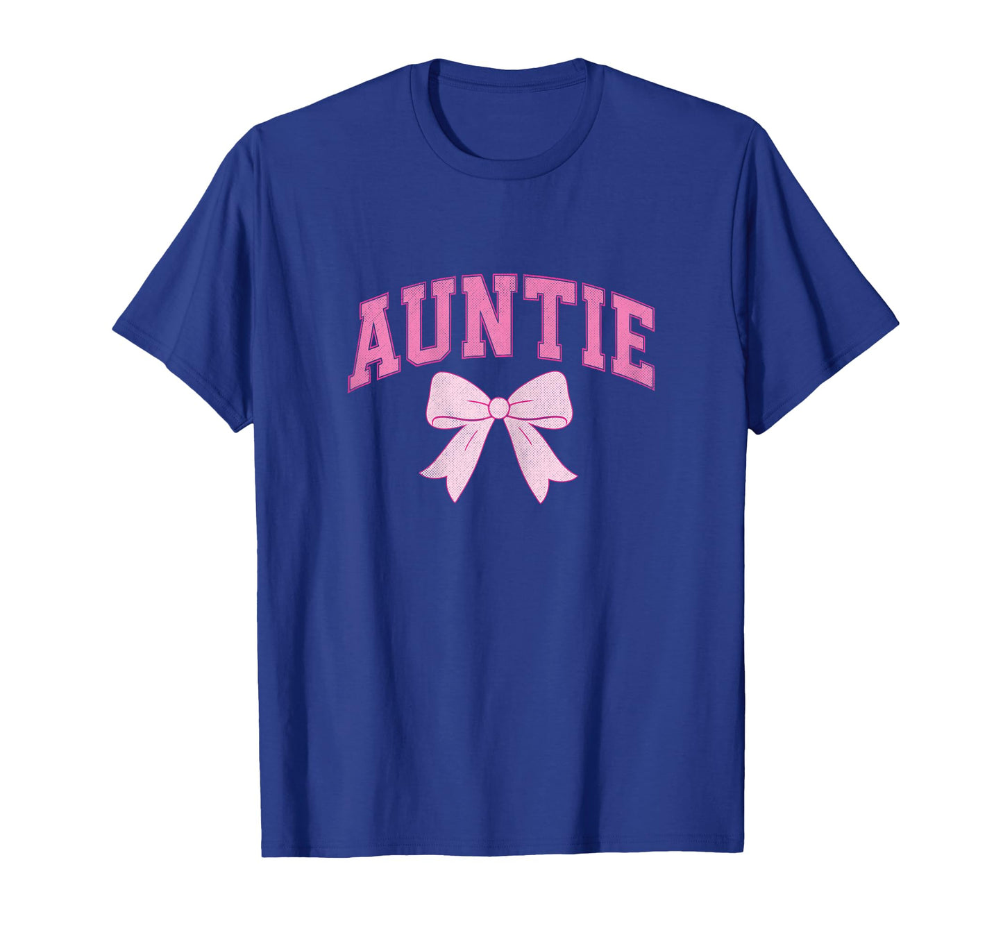 Auntie Coquette Bow Pink Aesthetic Mother's Day Aunt T-Shirt