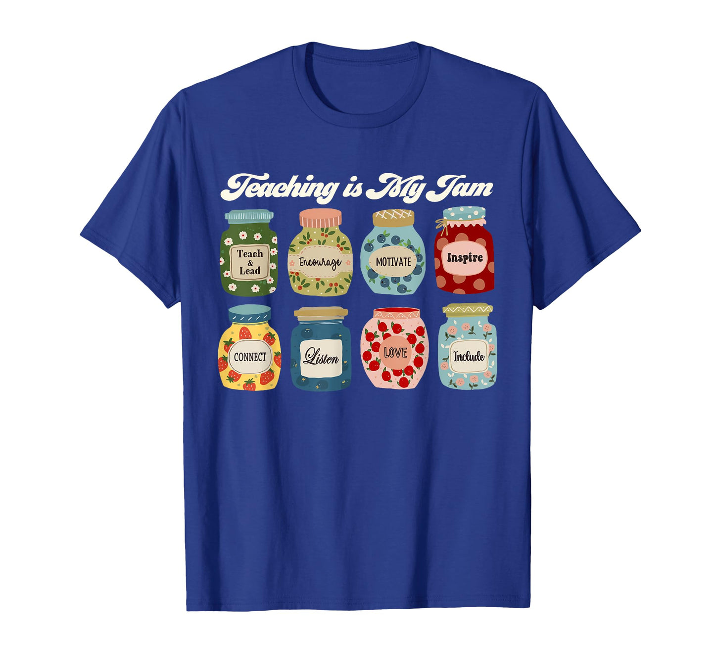 Groovy Teaching Is My Jam Teacher Appreciation T-Shirt