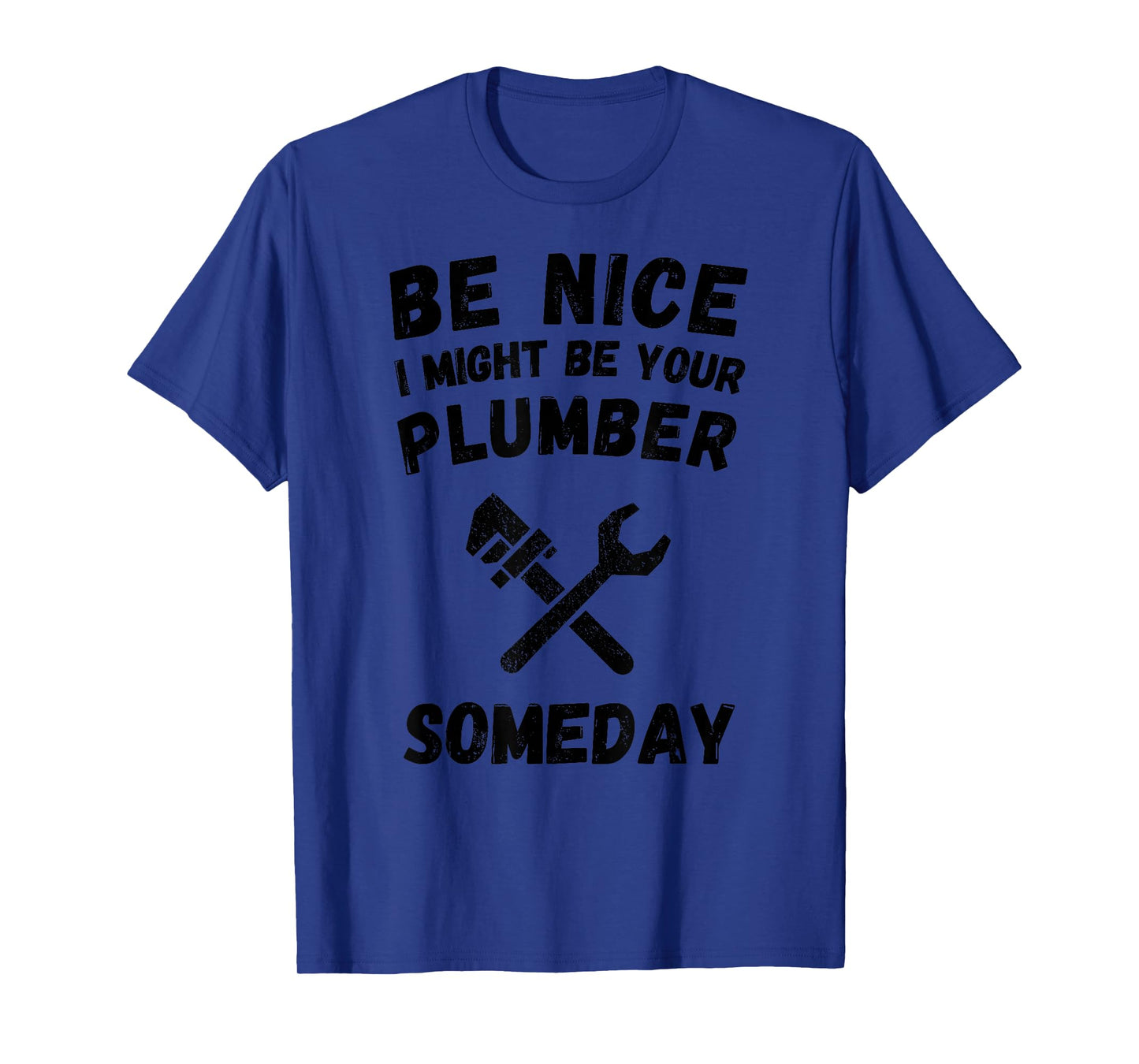 Funny Plumber Men Design Plumbing Pipefitter Plumbers T-Shirt