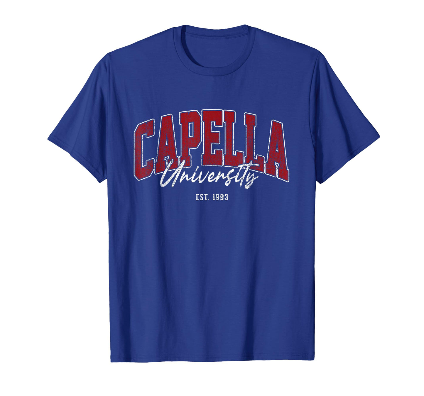 Capella Arch Athletic Vintage Sports Tee Men Women T-Shirt