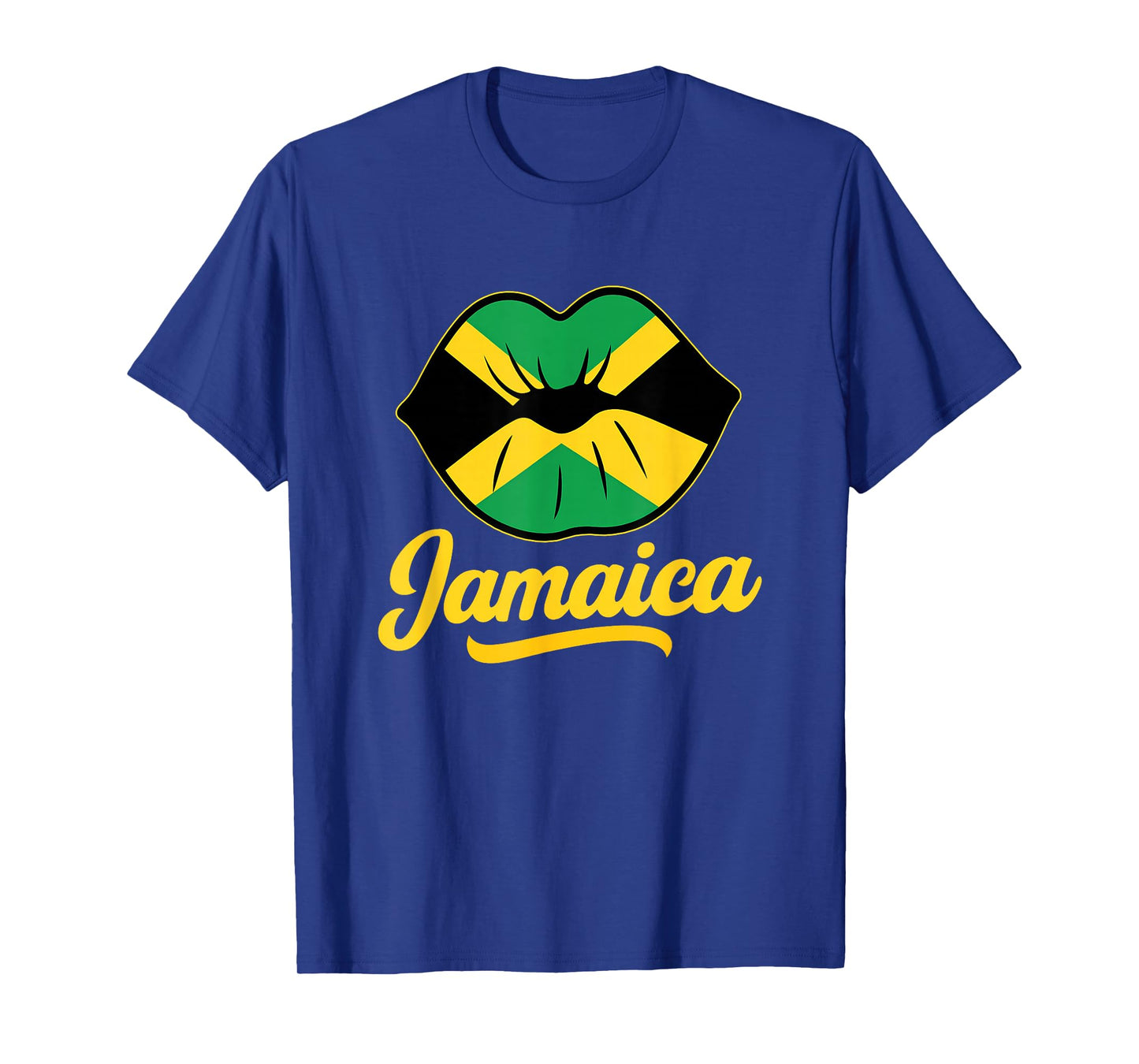 Jamaican Flag Lips Vacation Trip Matching Family Summer T-Shirt
