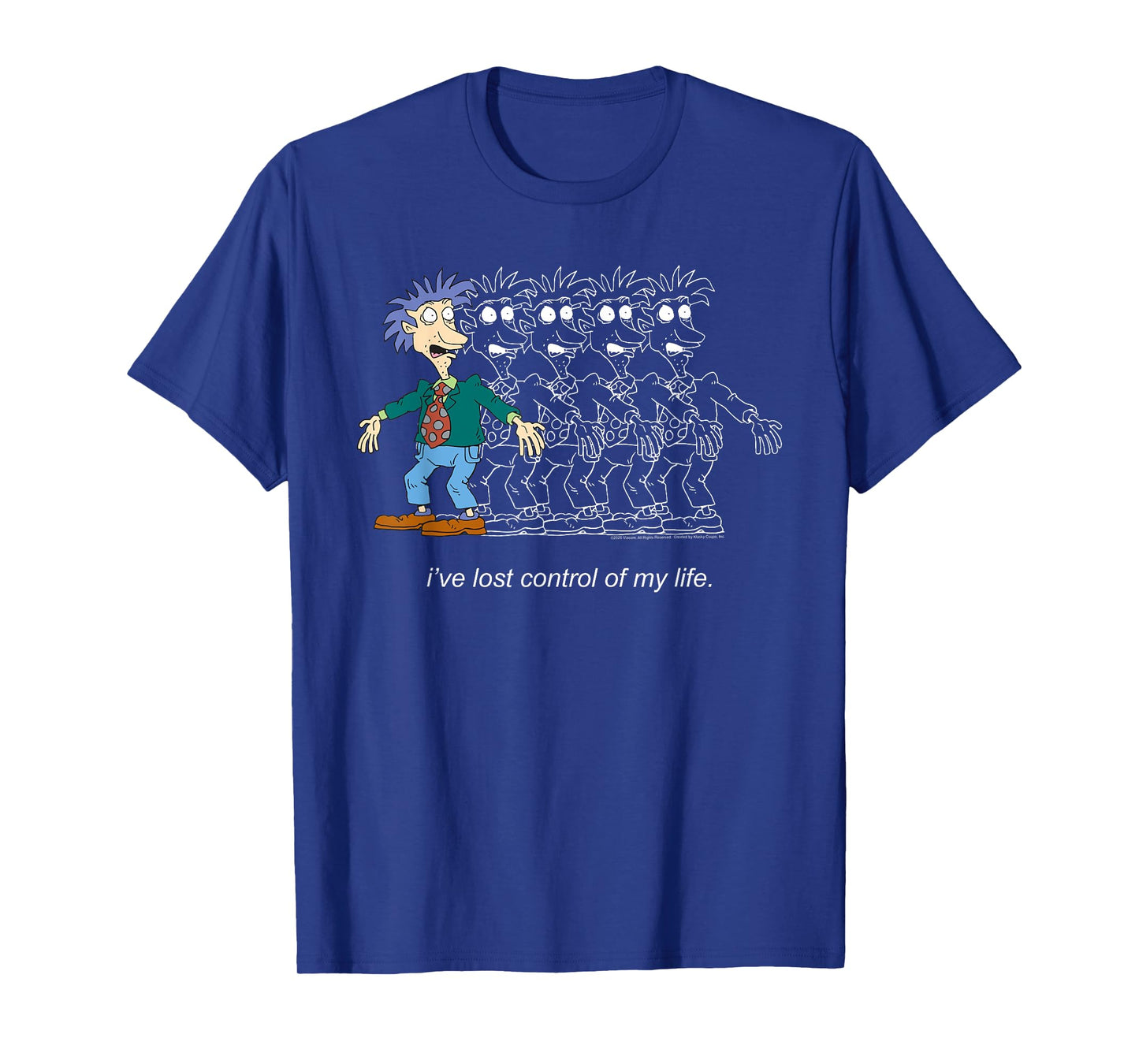 Rugrats I've Lost Control Parent Crisis Stu Cartoon T-Shirt