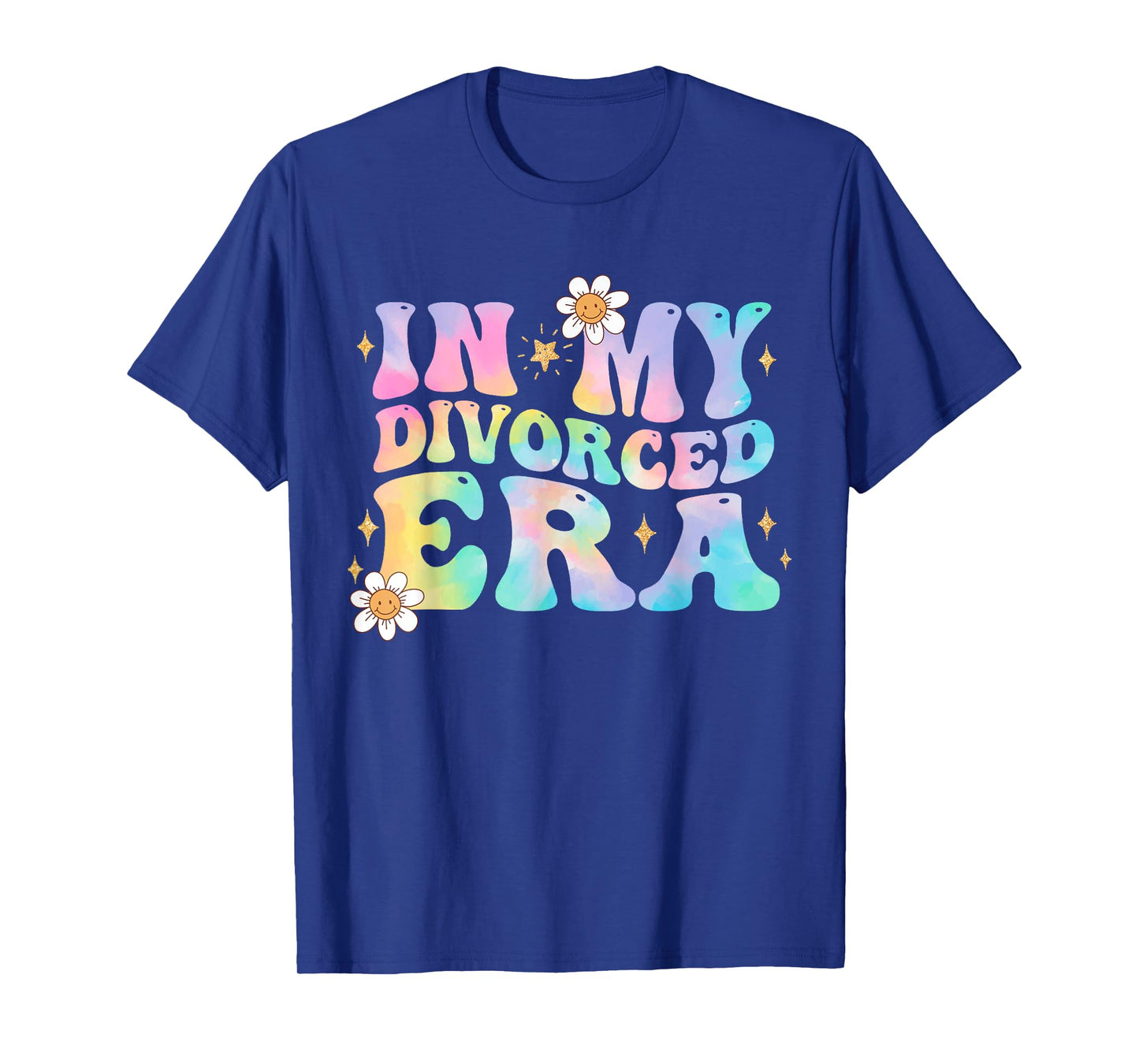 In My Divorced Era Tie Dye Breakup Divorce Party Divorcee T-Shirt