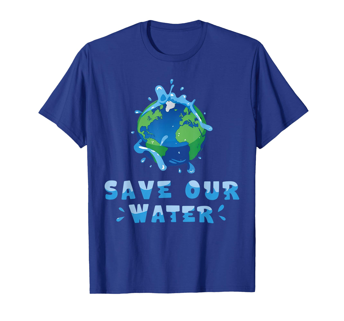 Save Our Waters Earth Day 2025 Clean Waters Conservation T-Shirt