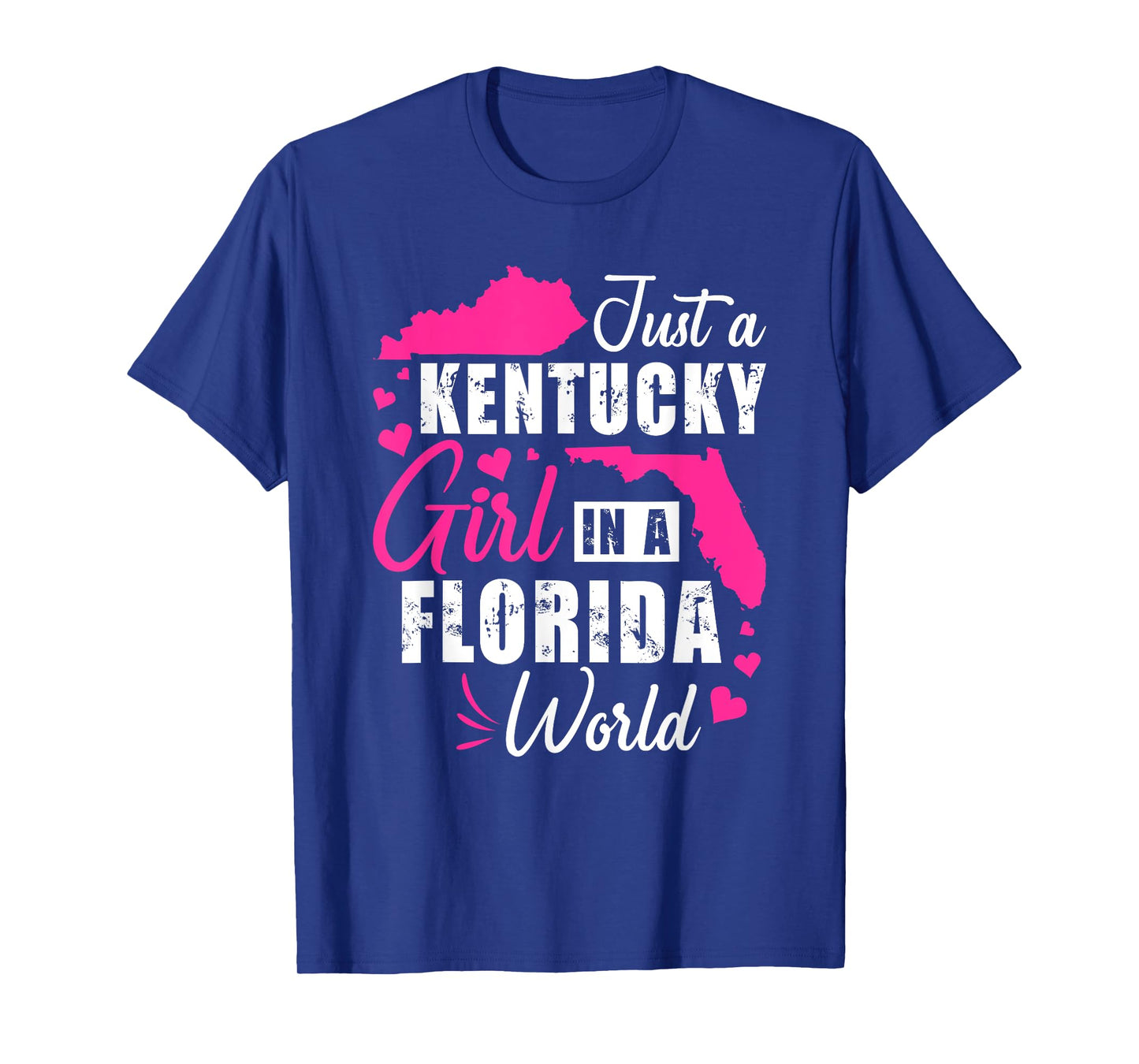 Kentucky Girl Living in Florida Southern Roots Transplant T-Shirt