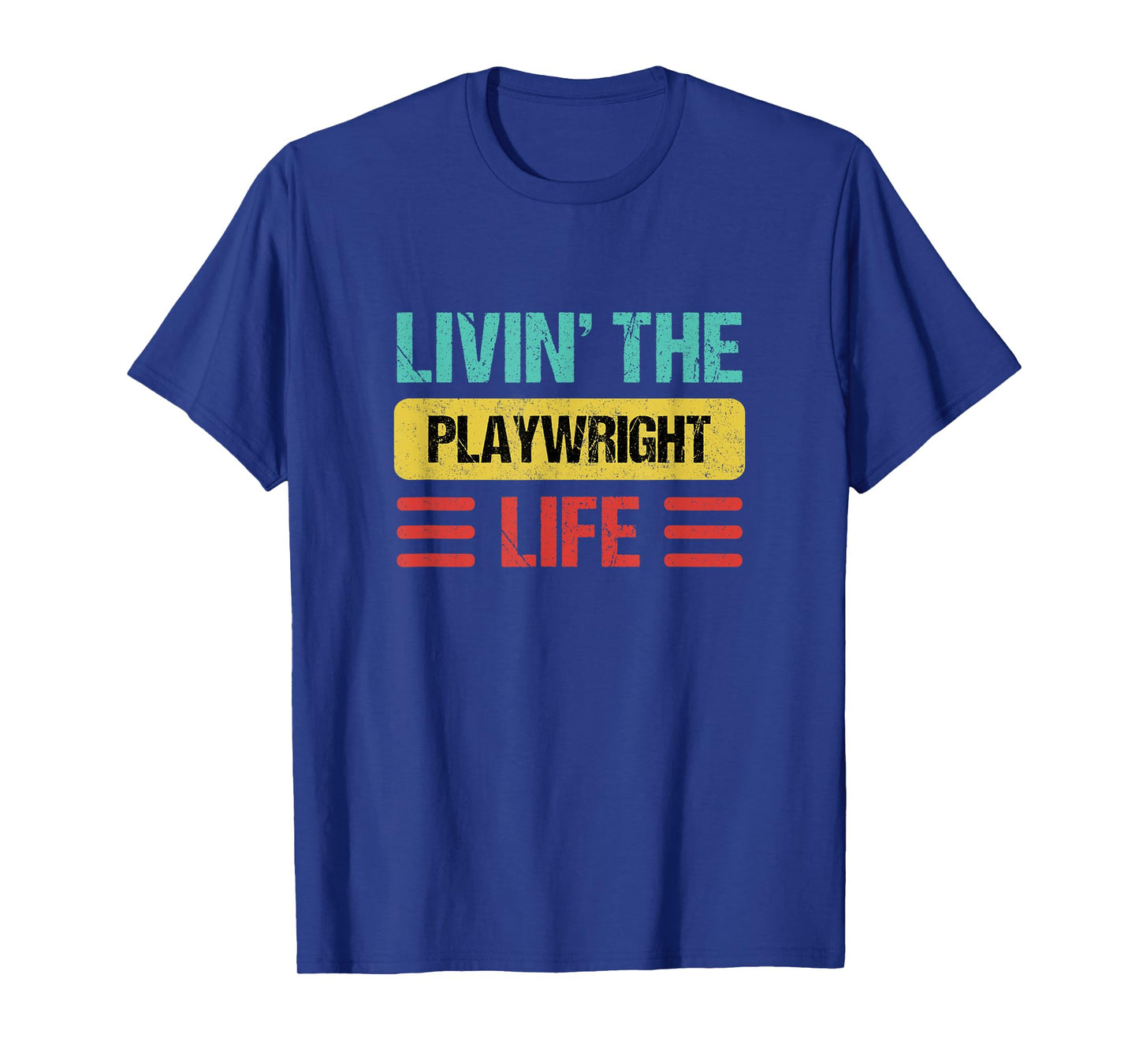 Playwright Shirts & Gifts Unisex-Adults T-Shirt Black Small Crew Neck Short Sleeve