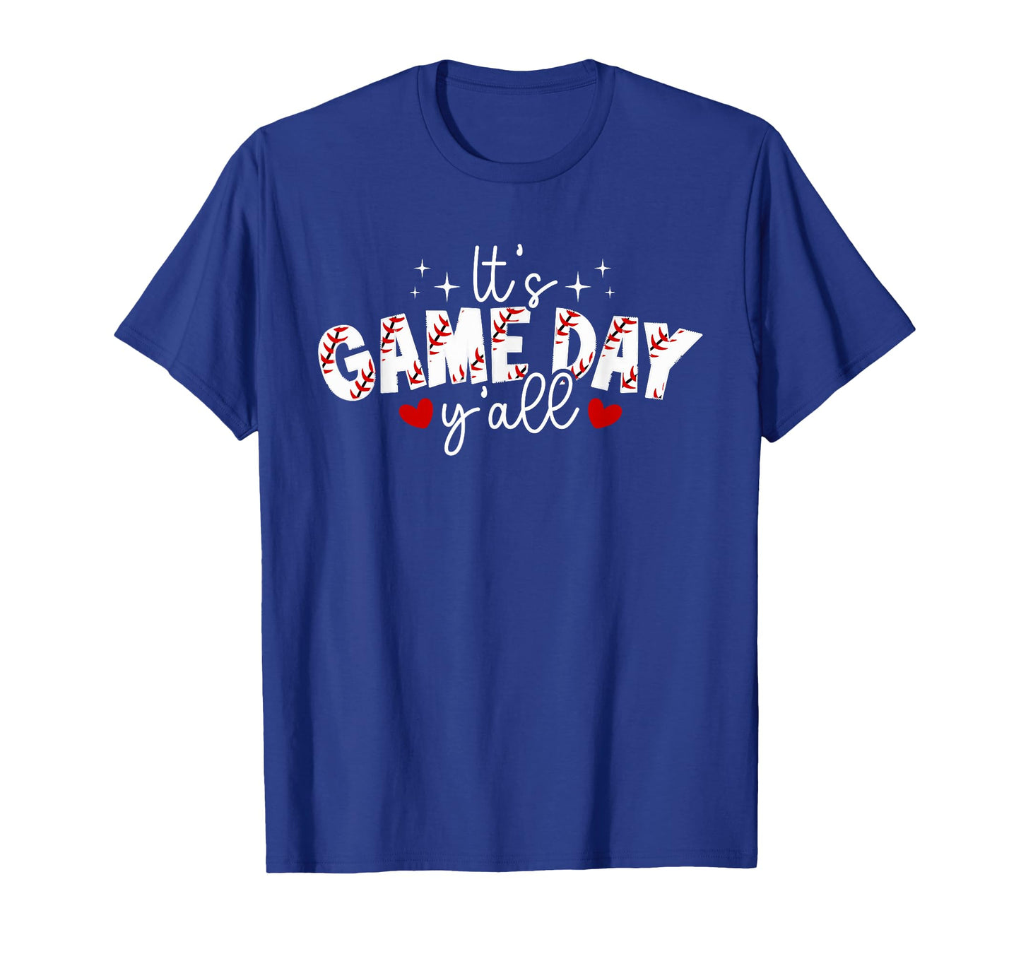 It's Game Day Y'all Baseball Game Day Baseball T-Shirt